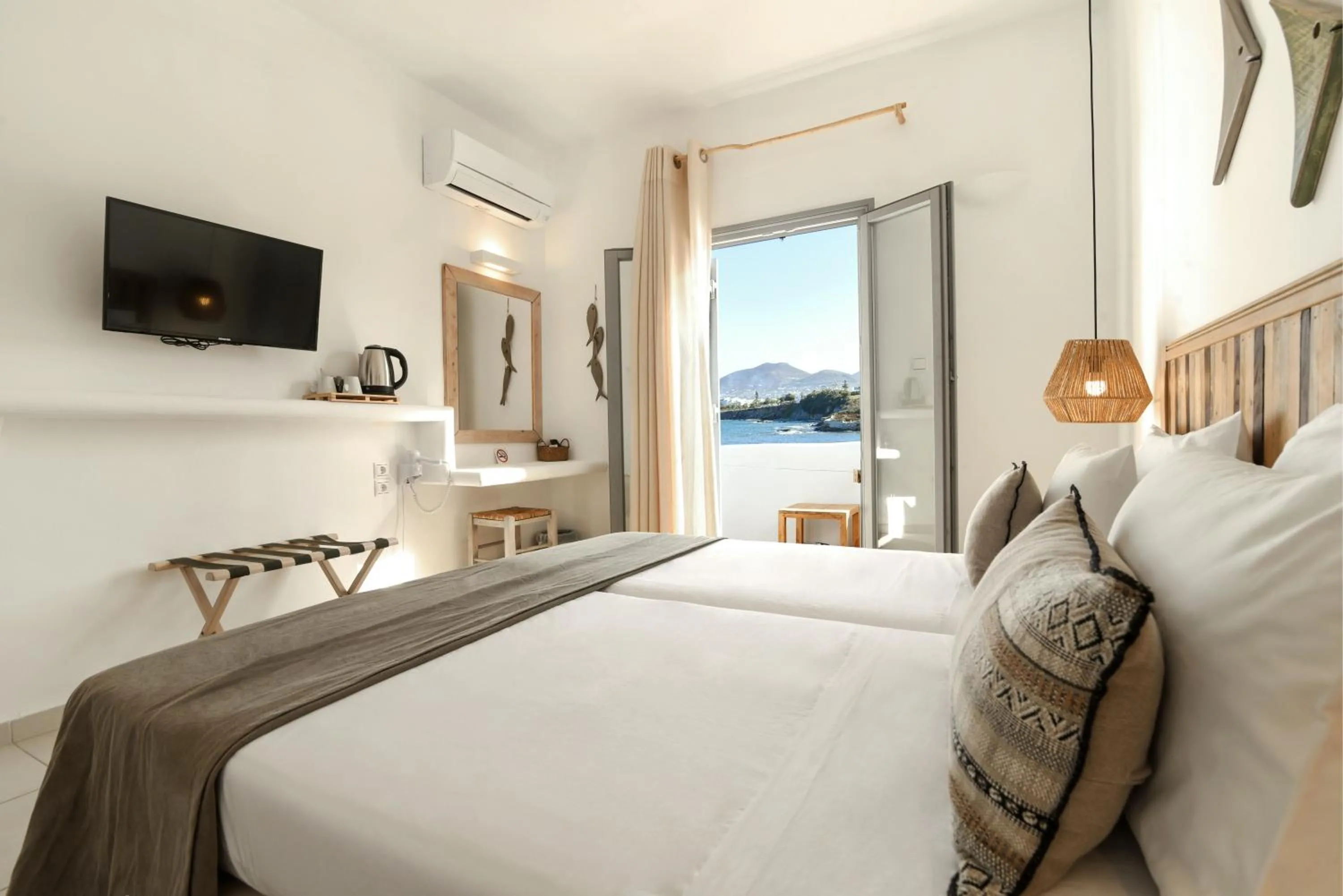 Bed in Paros Bay