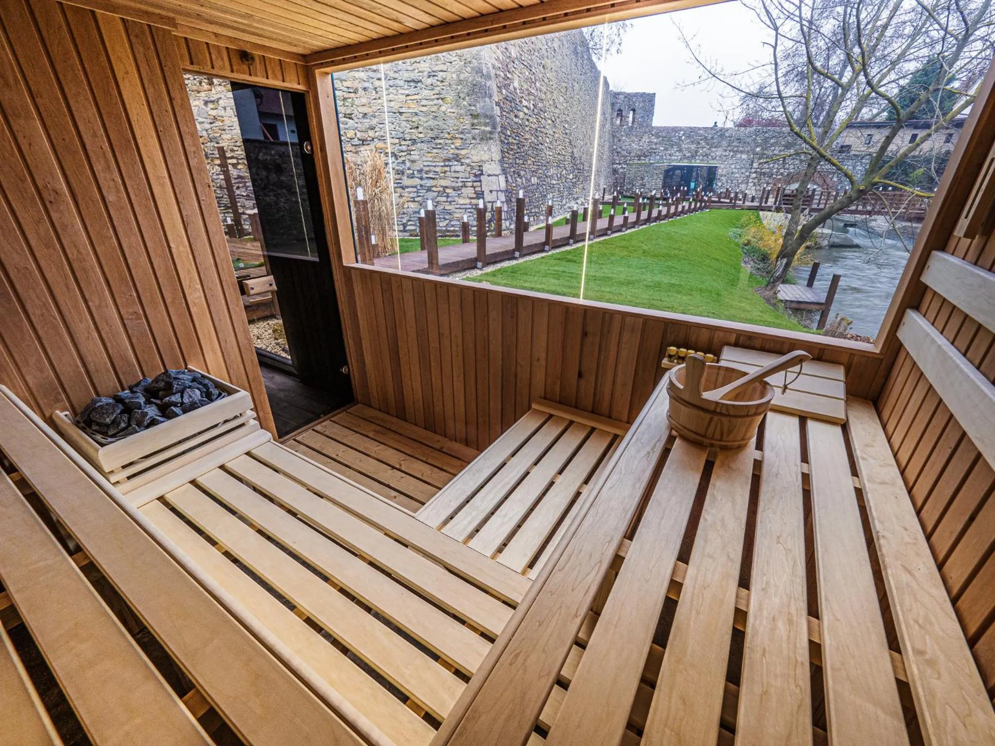 Sauna in Platan Udvarhaz