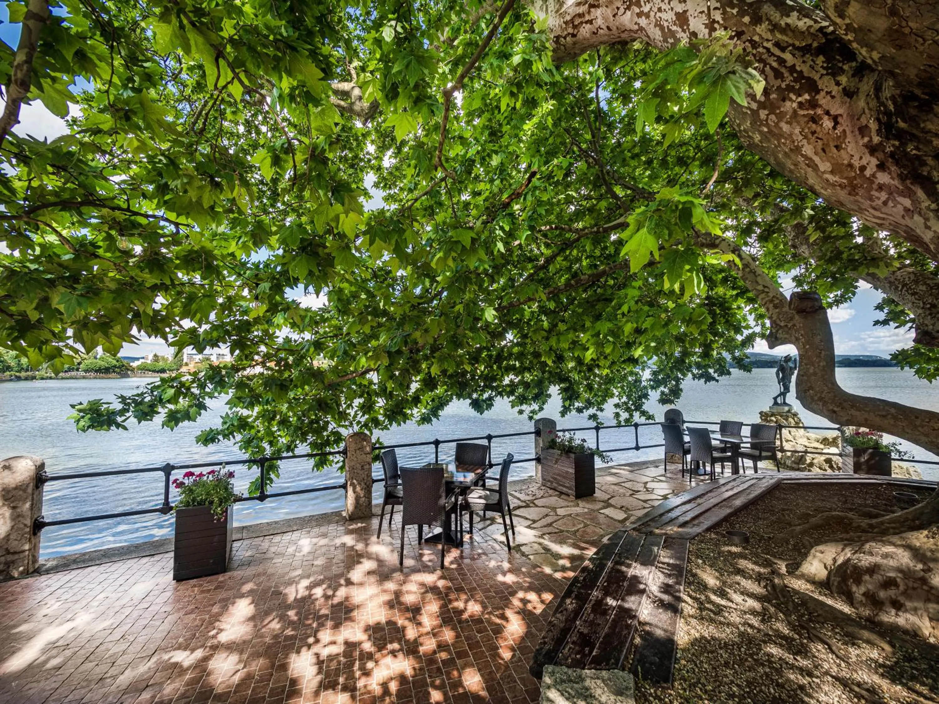 Patio in Platan Udvarhaz