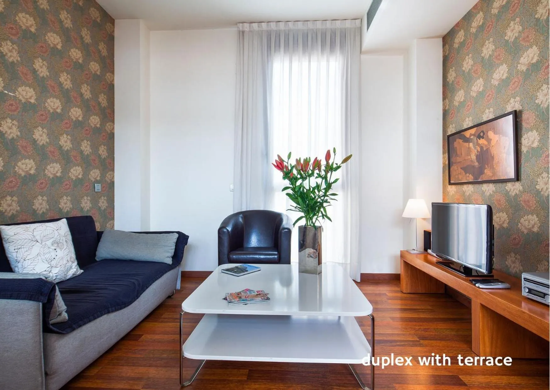 Living room in Inside Barcelona Apartments Mercat