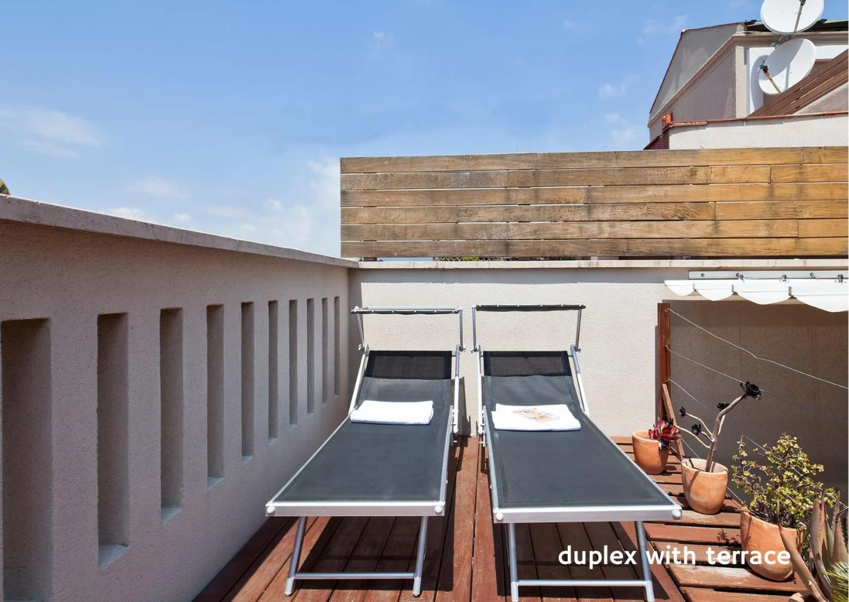 Balcony/Terrace in Inside Barcelona Apartments Mercat