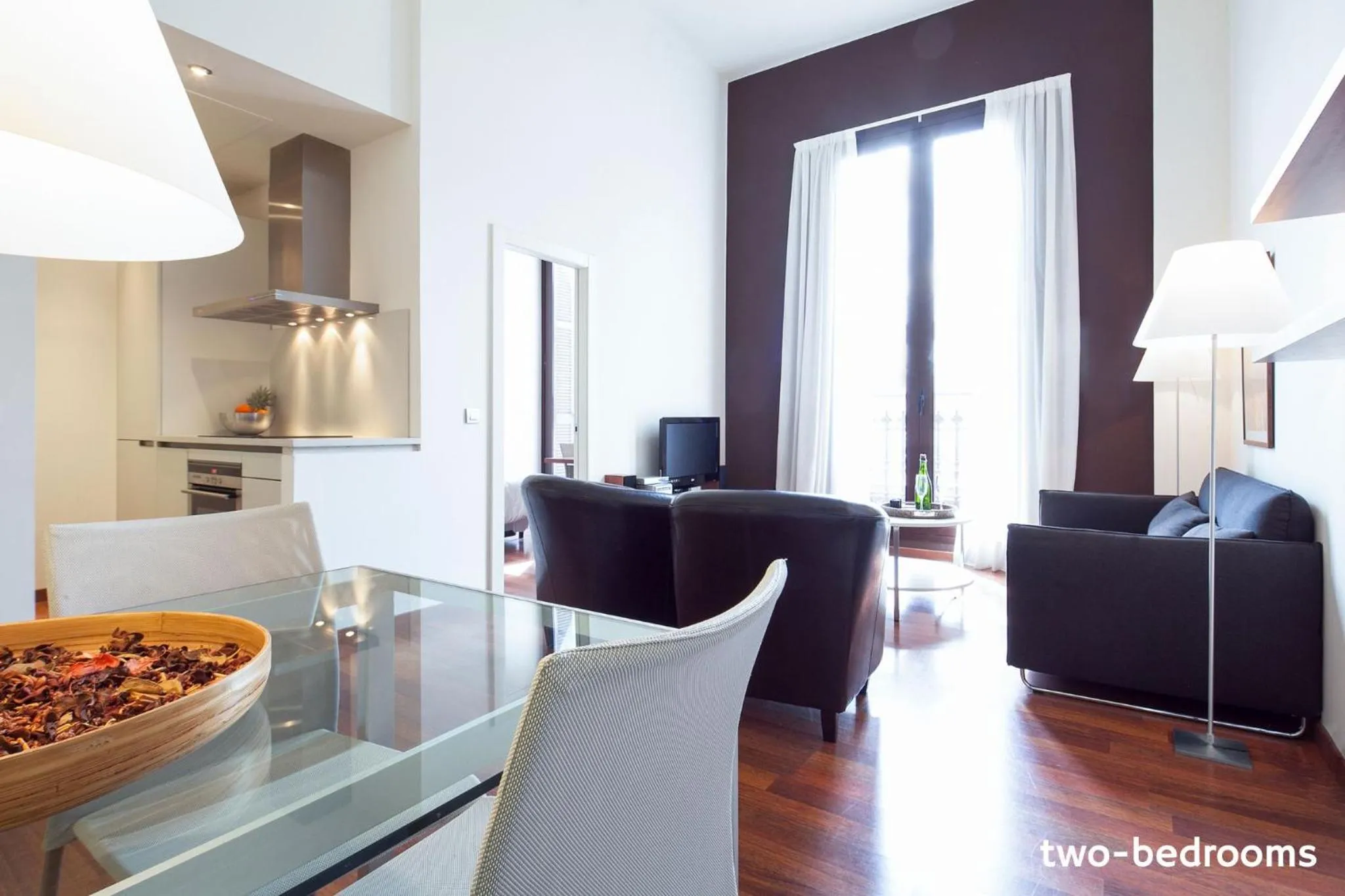 Living room in Inside Barcelona Apartments Mercat