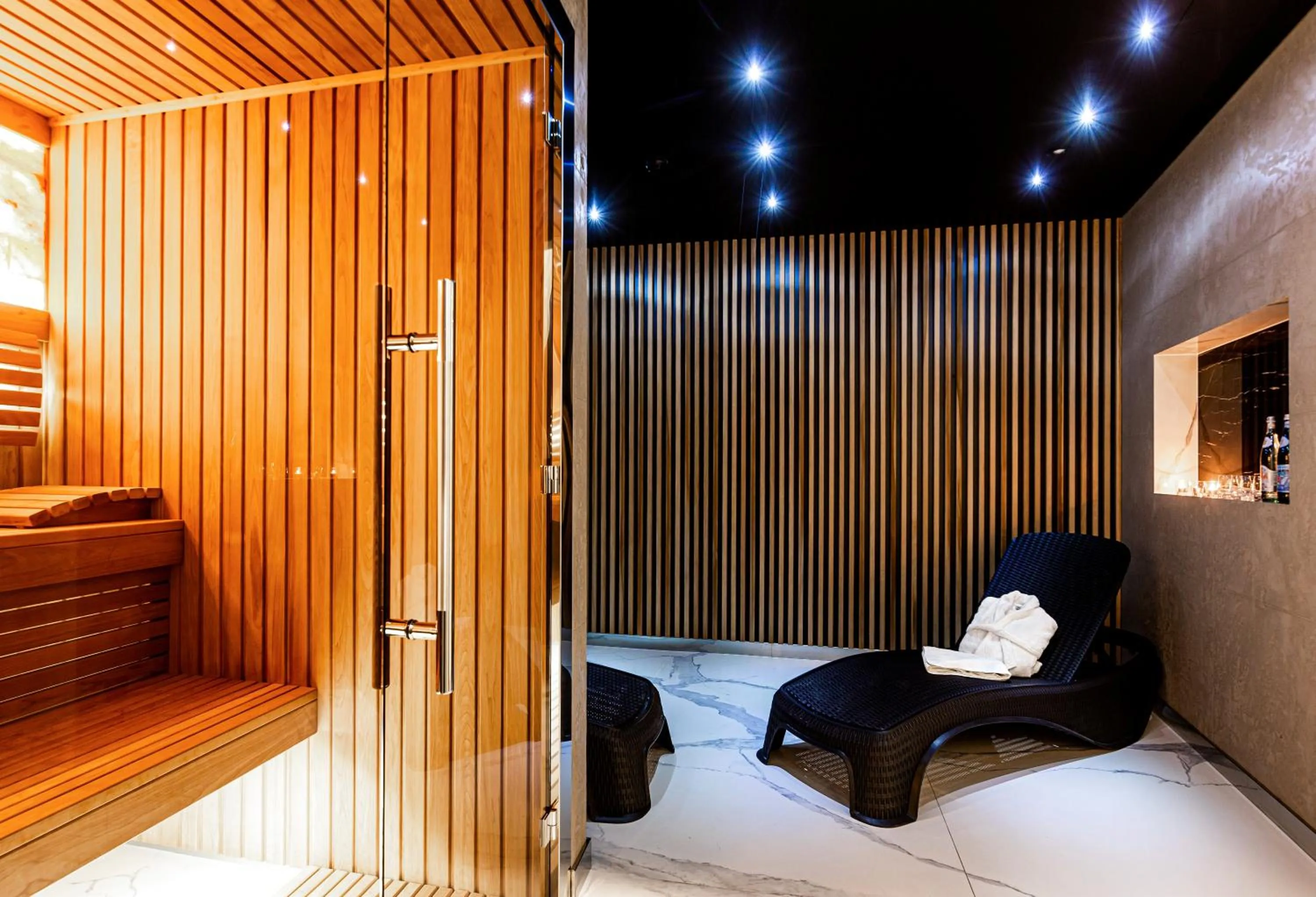 Sauna in Hotel Grand City Wrocław