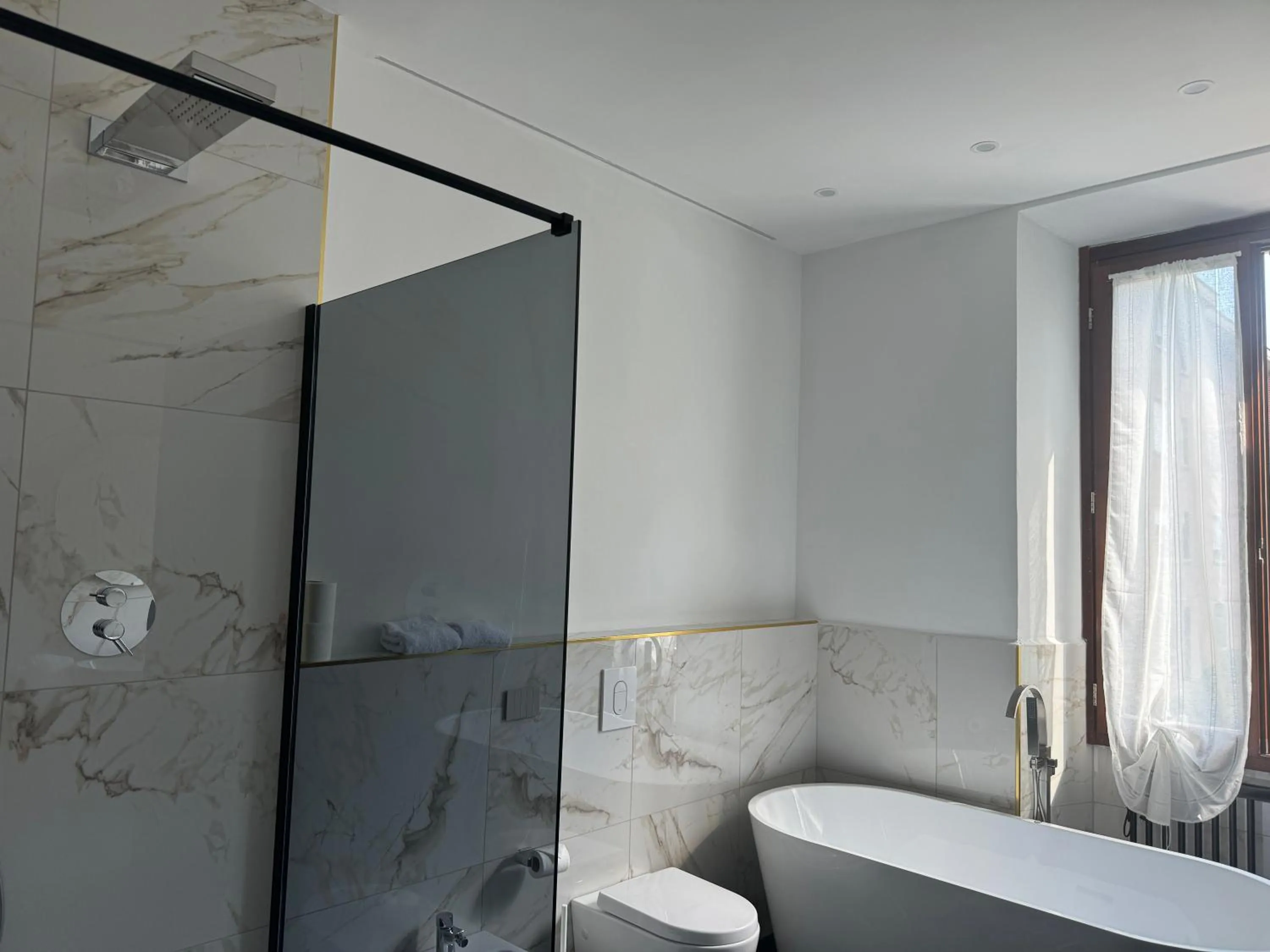 Shower in Relais Stibbert Florence