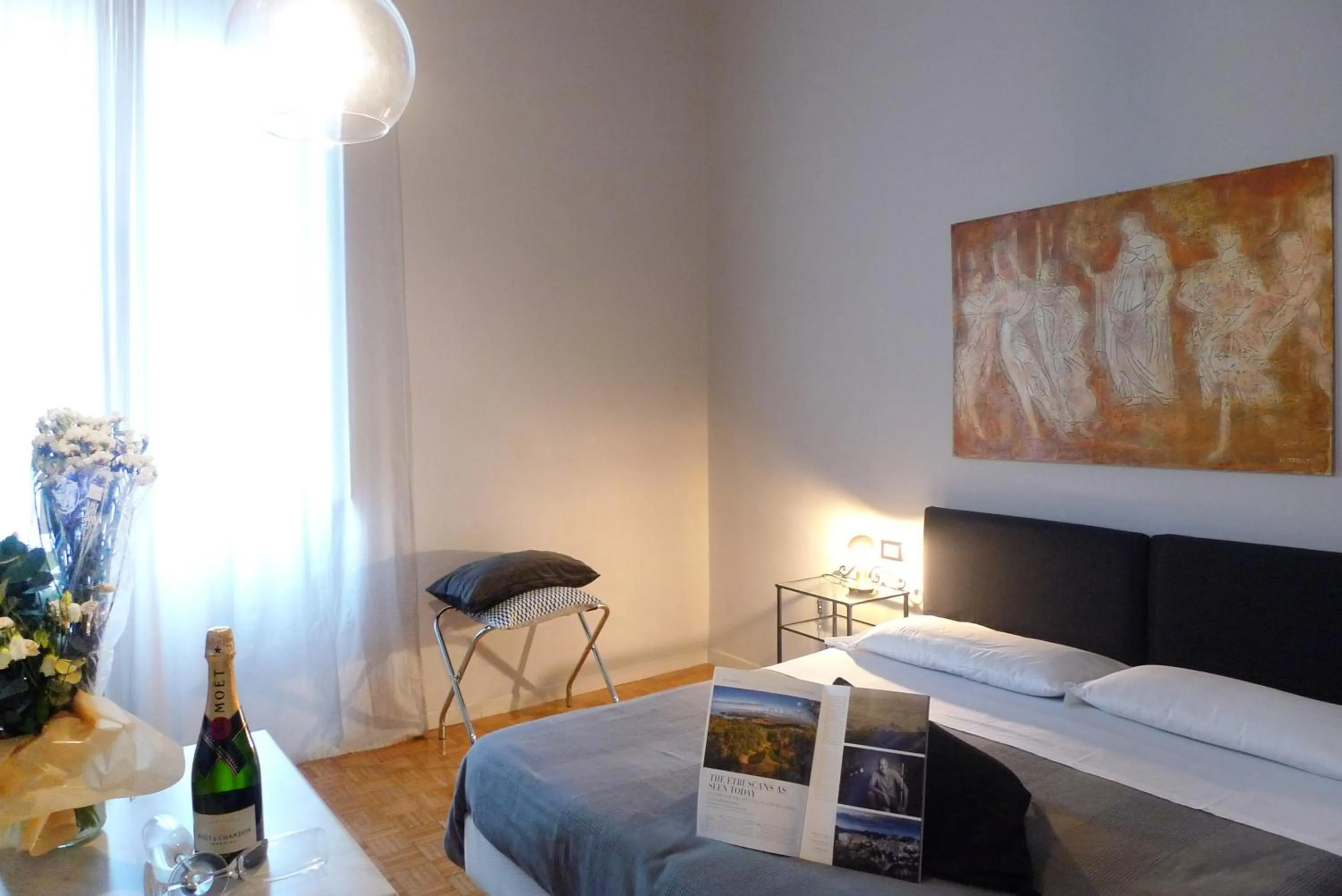 Photo of the whole room, Bed in Relais Stibbert Florence