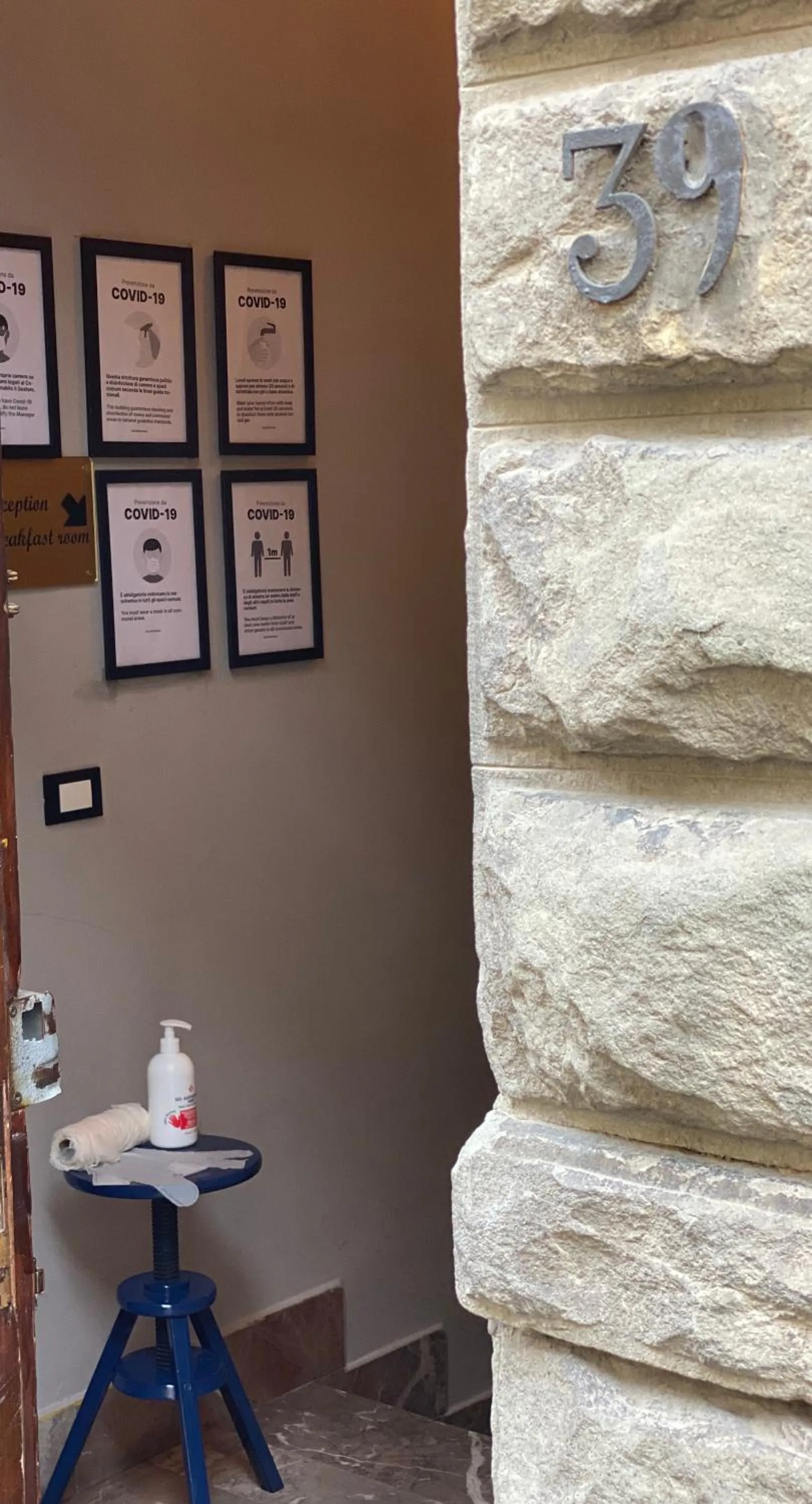 Facade/entrance in Relais Stibbert Florence