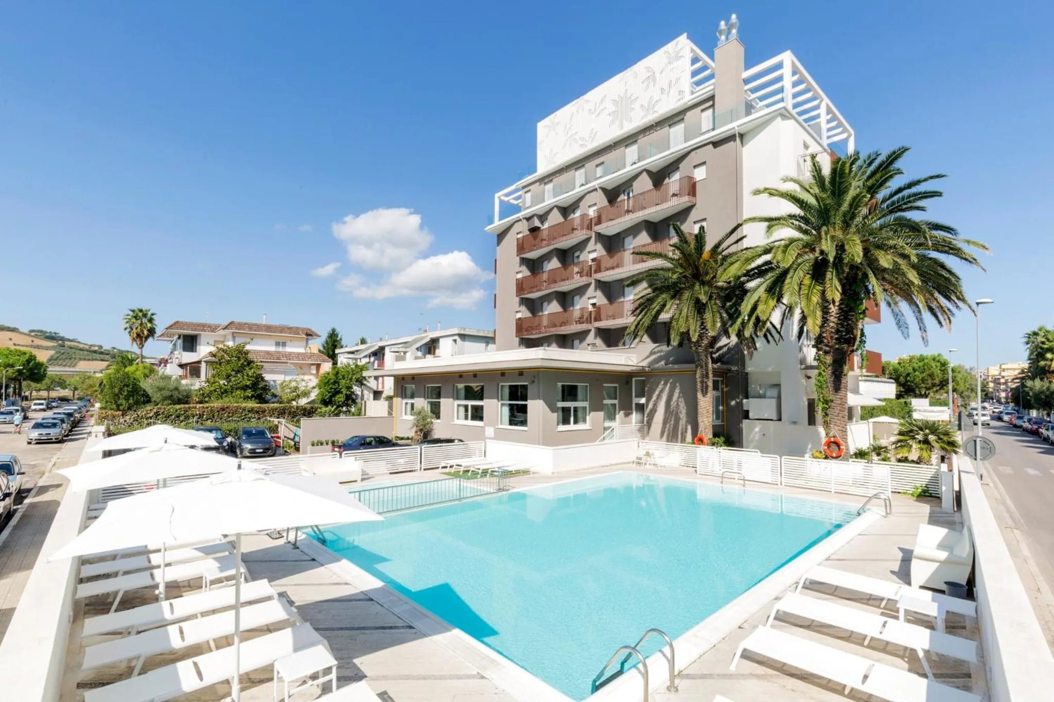 Swimming pool in Hotel Bernard