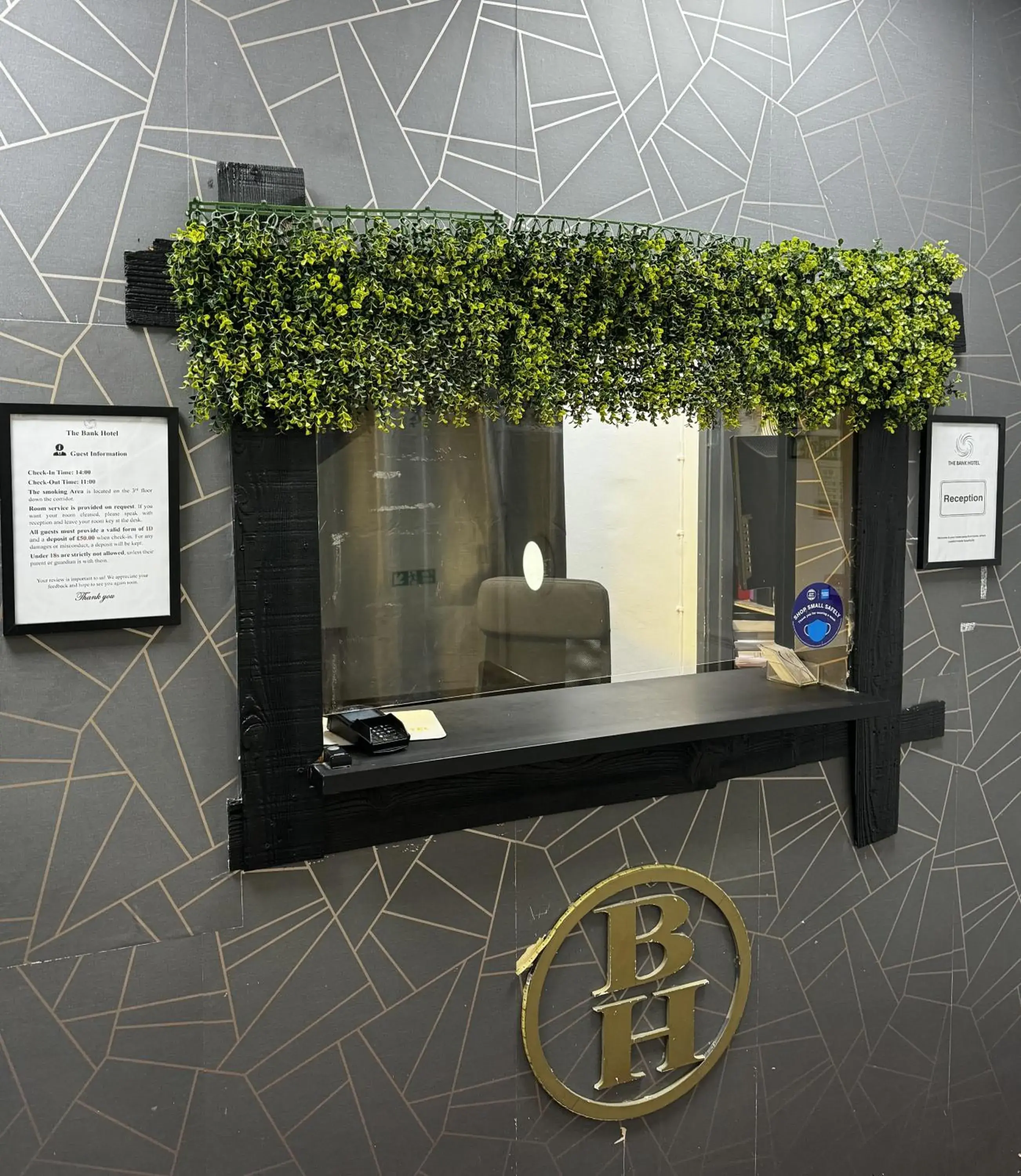 Lobby or reception in The Bank Lobby or reception in The Bank