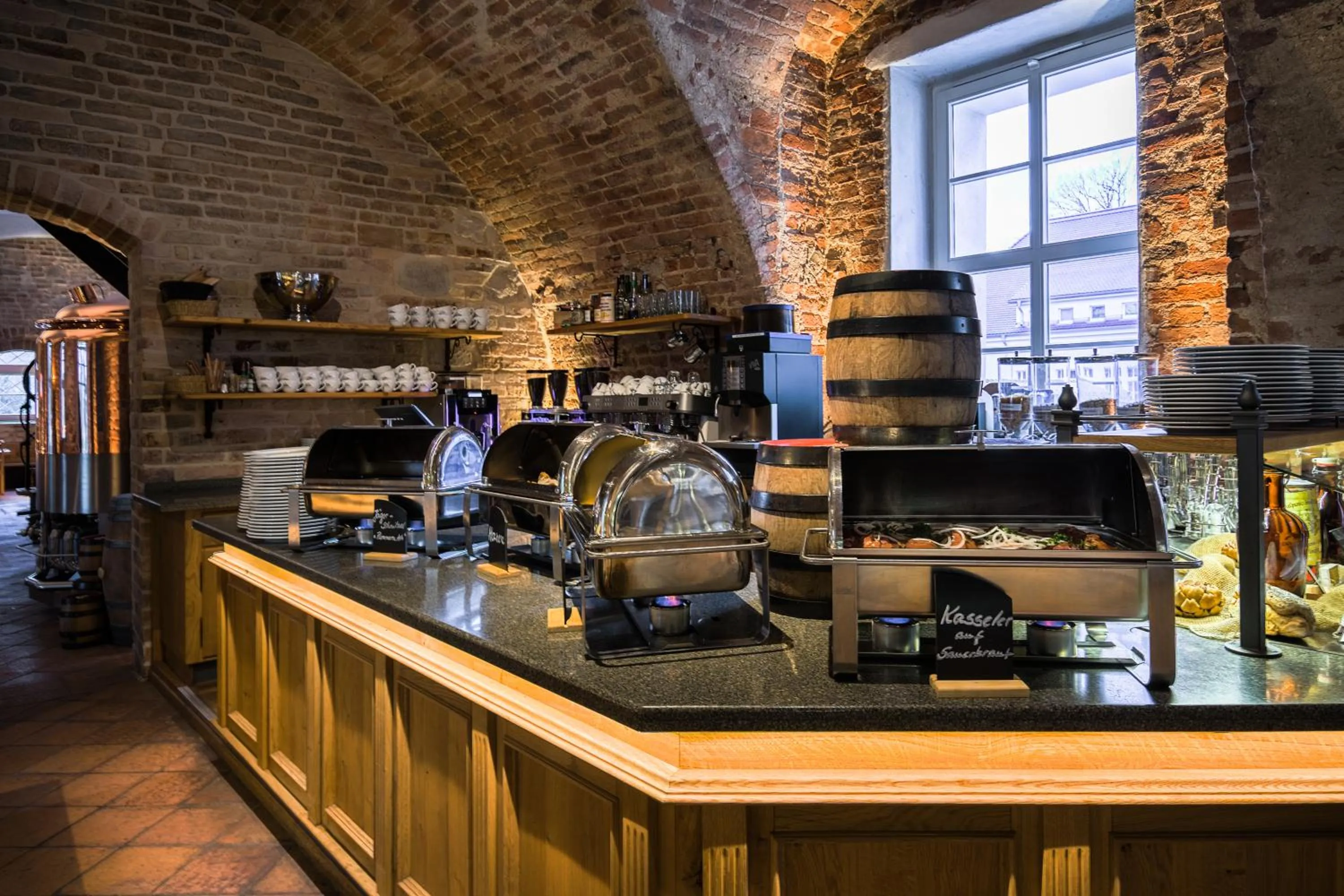 Food and drinks in Hotel Wasserschloss Mellenthin