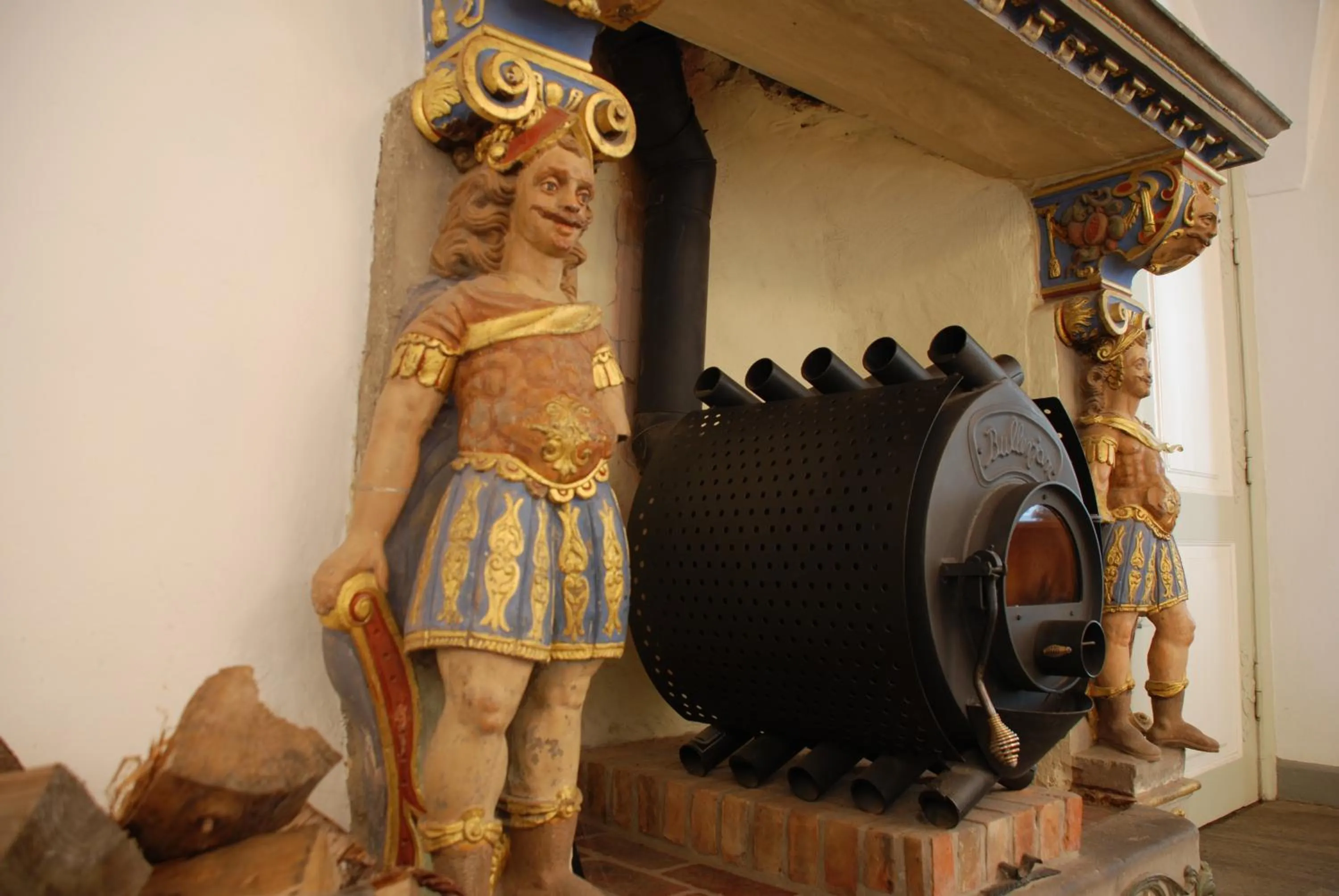 Decorative detail in Hotel Wasserschloss Mellenthin