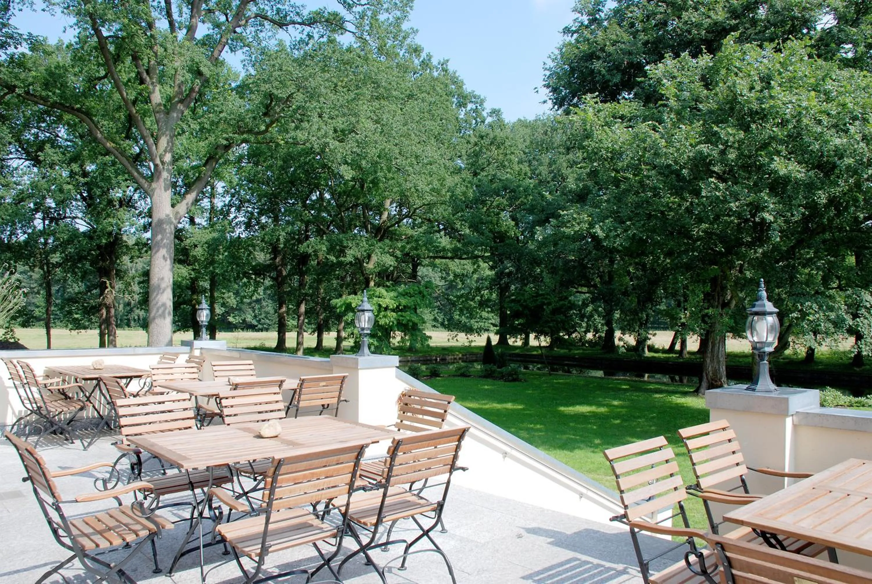 Garden in Hotel Wasserschloss Mellenthin