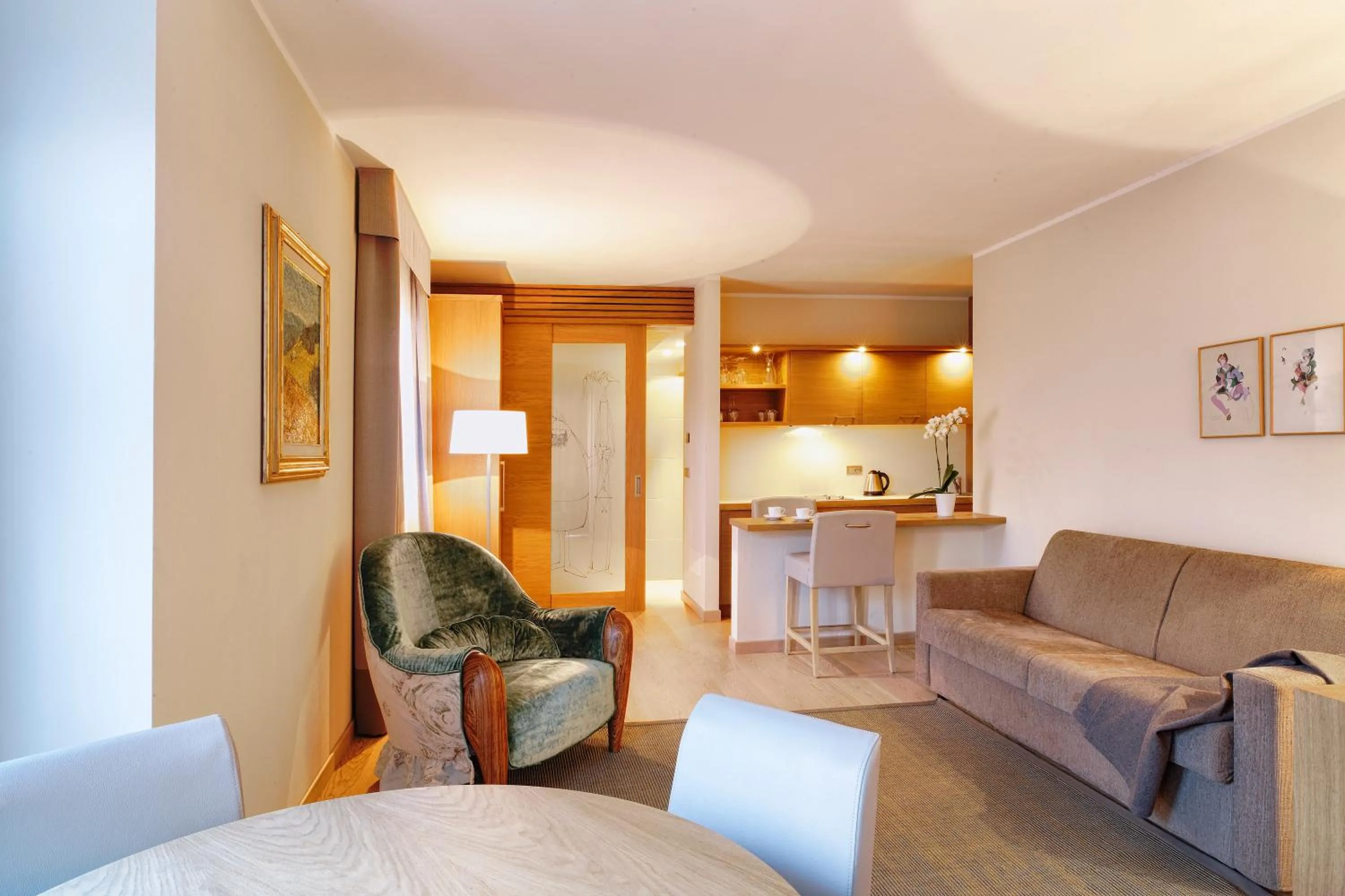 Living room in Art & Design Hotel Napura