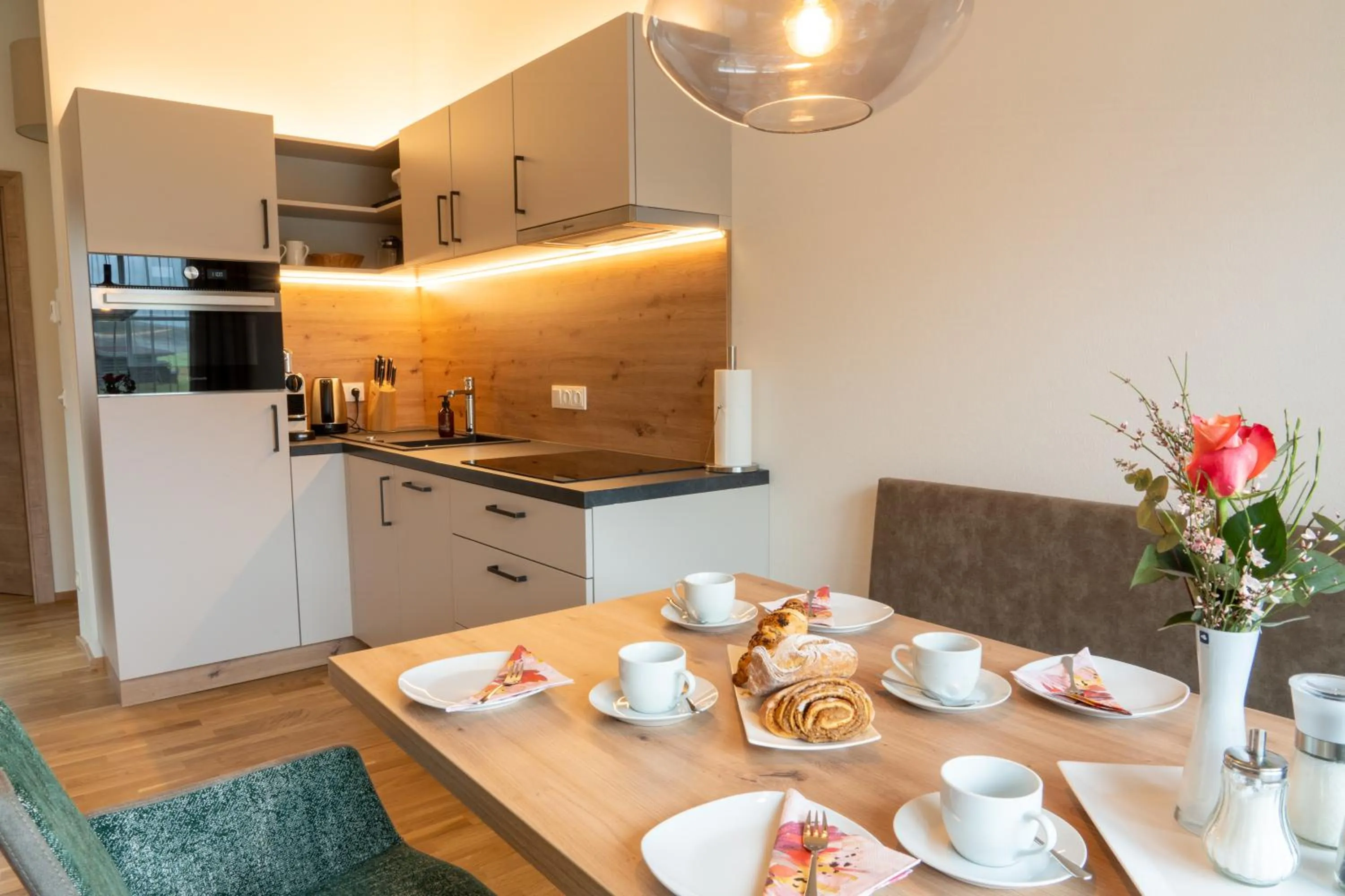 Kitchen or kitchenette, Dining Area in die UnterbergerIn