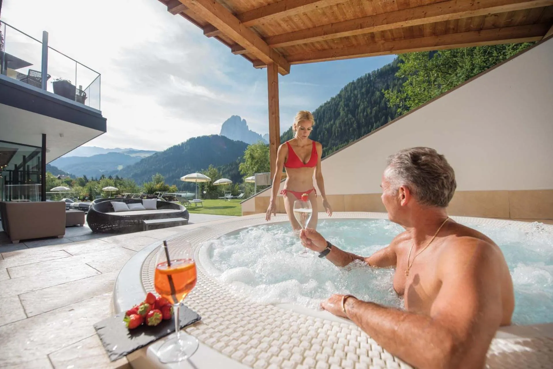 Hot Tub in Diamant Spa Resort