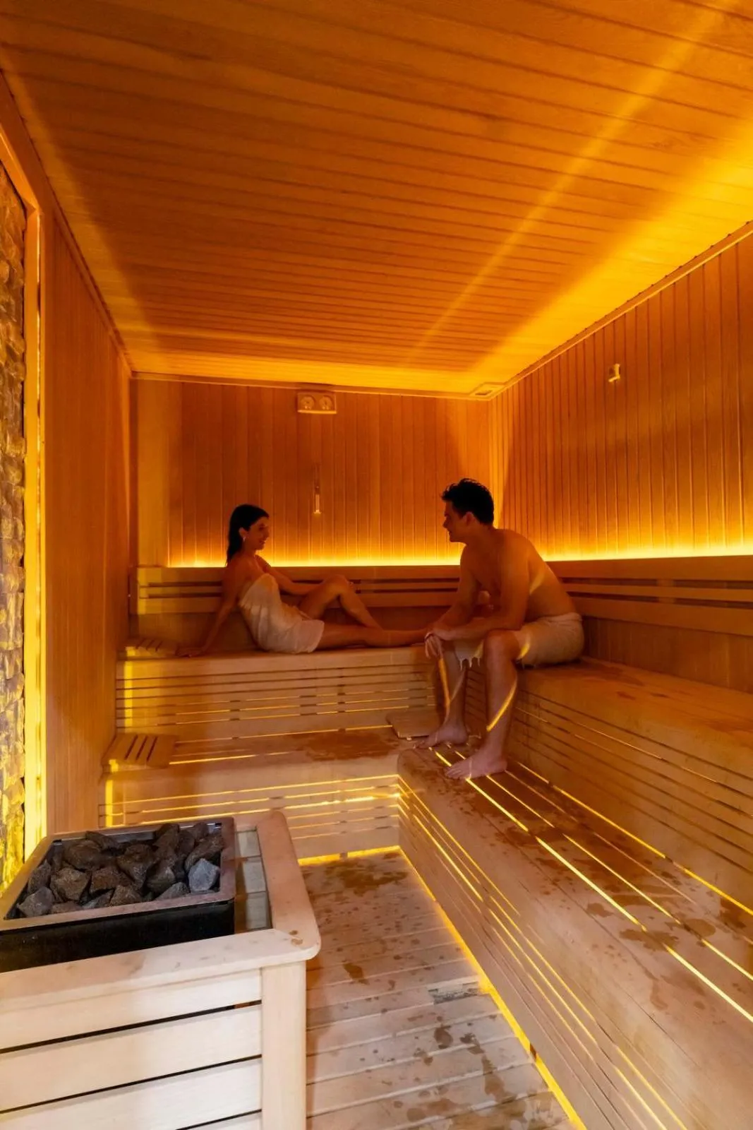 Sauna in Blue Dreams Resort Bodrum - Aquapark & Ultra All Inclusive