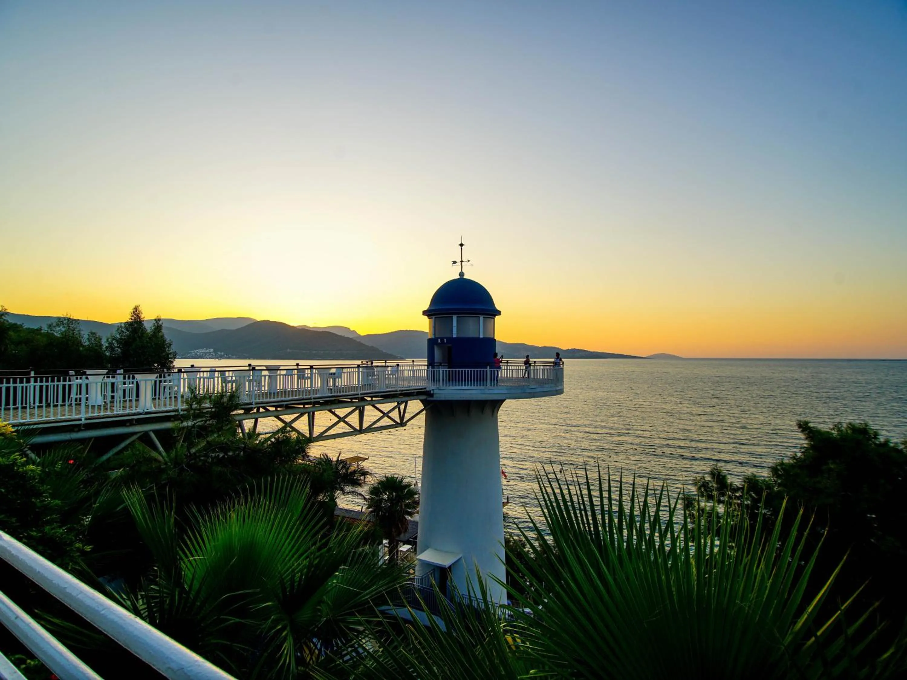 Property building in Blue Dreams Resort Bodrum - Aquapark & Ultra All Inclusive