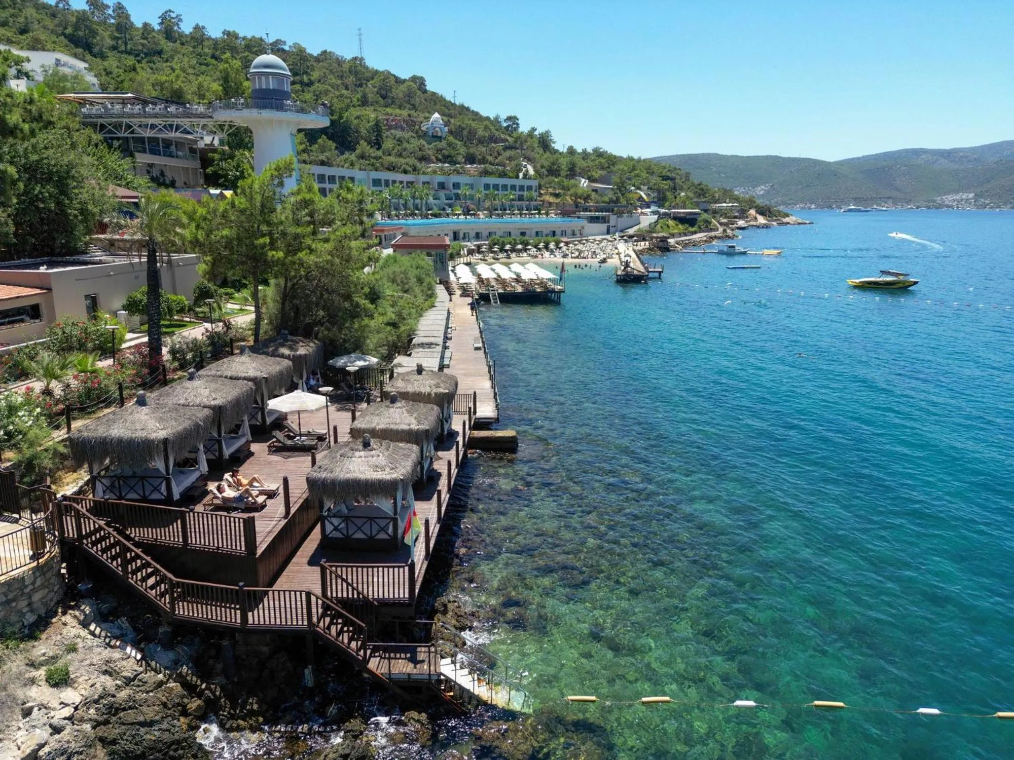 Beach in Blue Dreams Resort Bodrum - Aquapark & Ultra All Inclusive