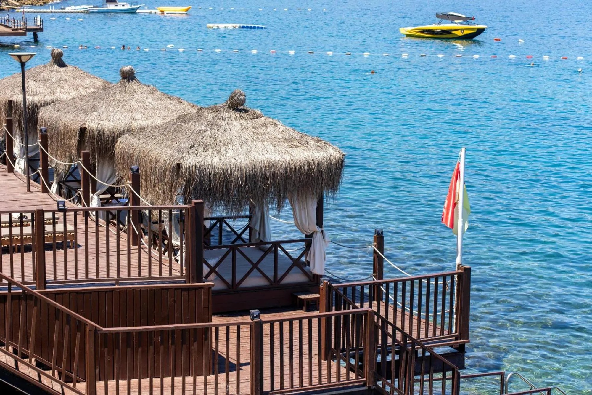 Sea view in Blue Dreams Resort Bodrum - Aquapark & Ultra All Inclusive