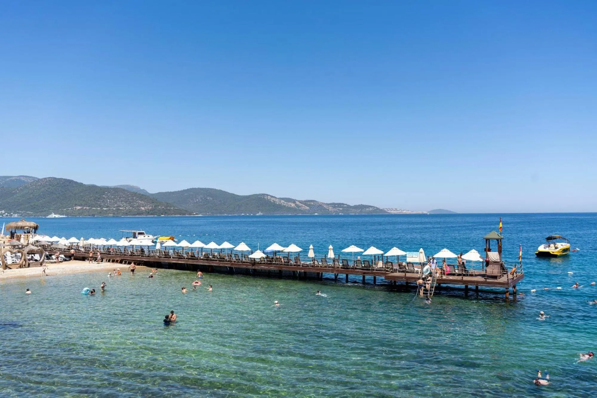 Beach in Blue Dreams Resort Bodrum - Aquapark & Ultra All Inclusive