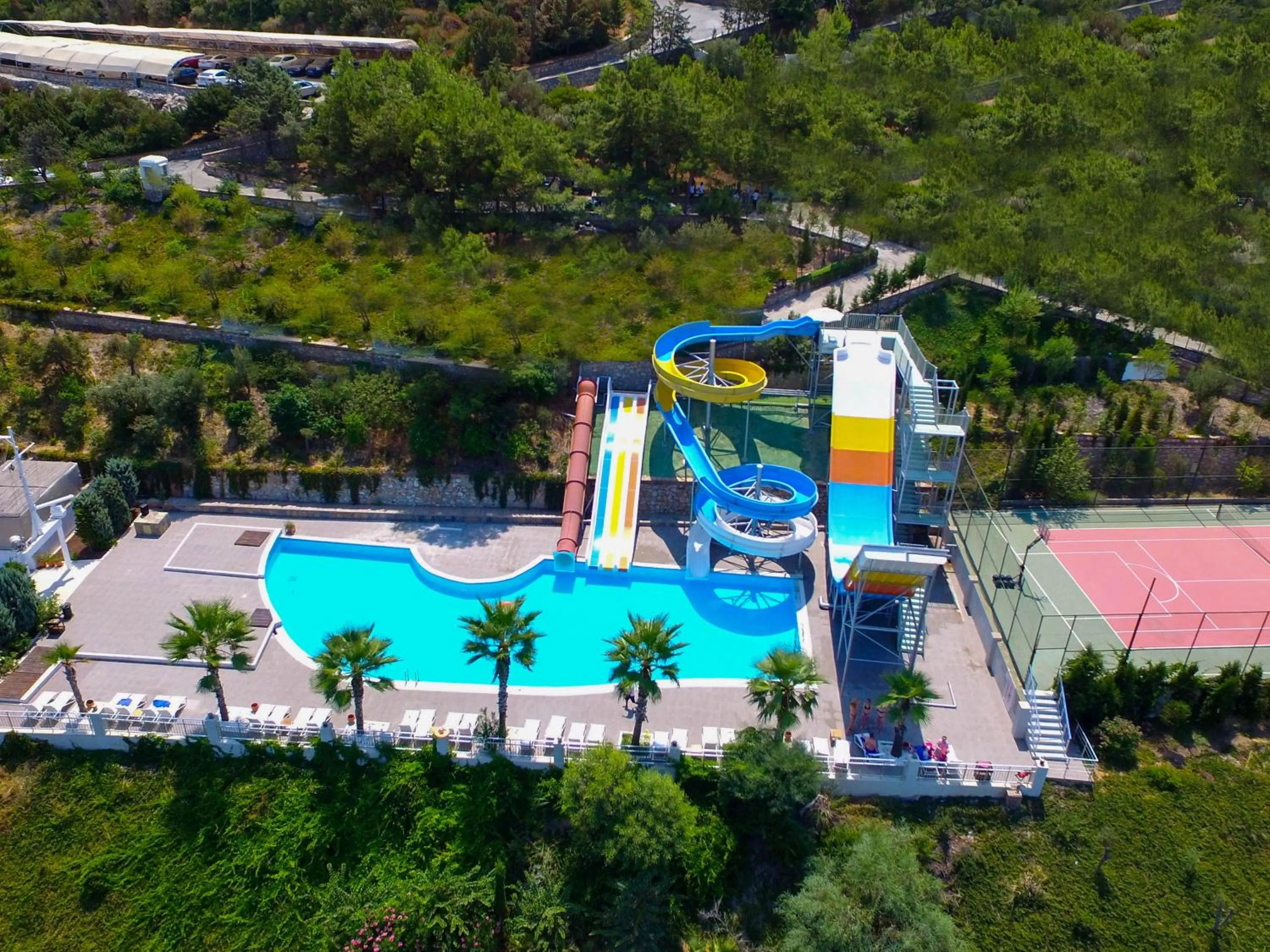 Bird's eye view in Blue Dreams Resort Bodrum - Aquapark & Ultra All Inclusive