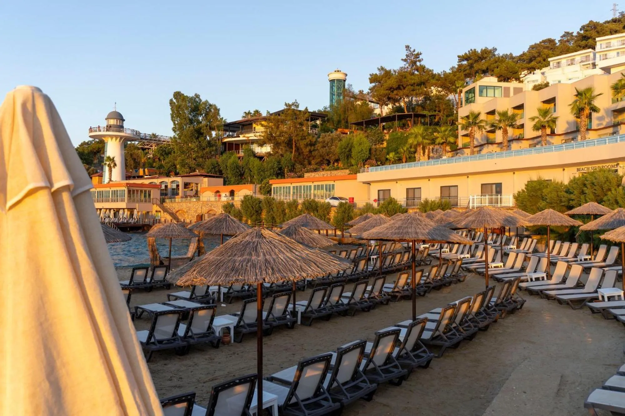 Beach in Blue Dreams Resort Bodrum - Aquapark & Ultra All Inclusive