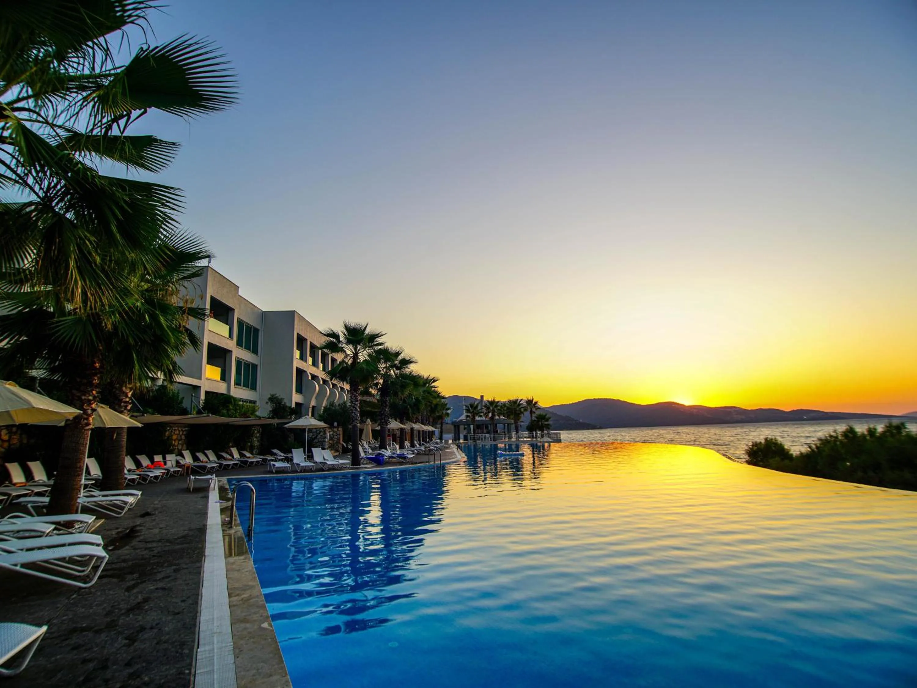 Swimming pool in Blue Dreams Resort Bodrum - Aquapark & Ultra All Inclusive
