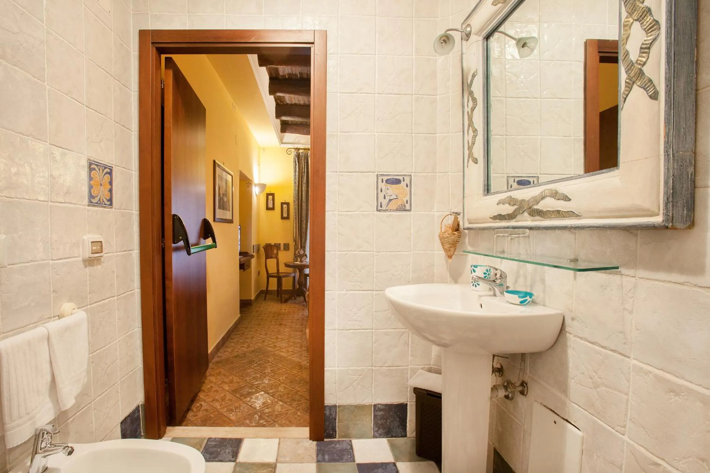 Bathroom in B&B L'Alloggio Dei Vassalli