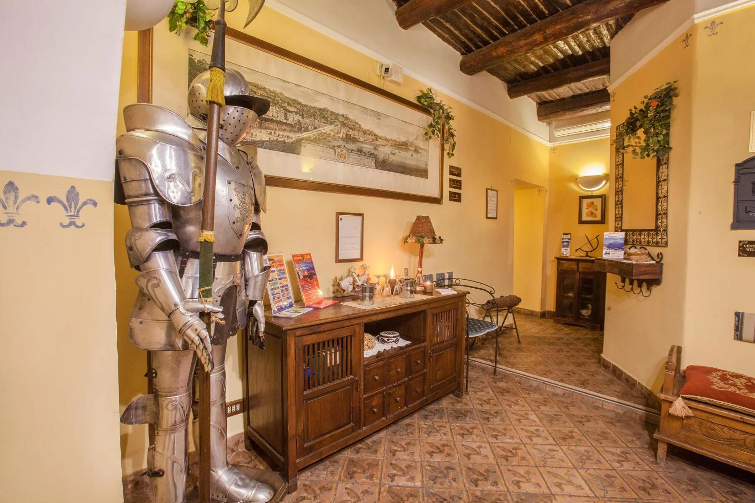 Lobby or reception in B&B L'Alloggio Dei Vassalli