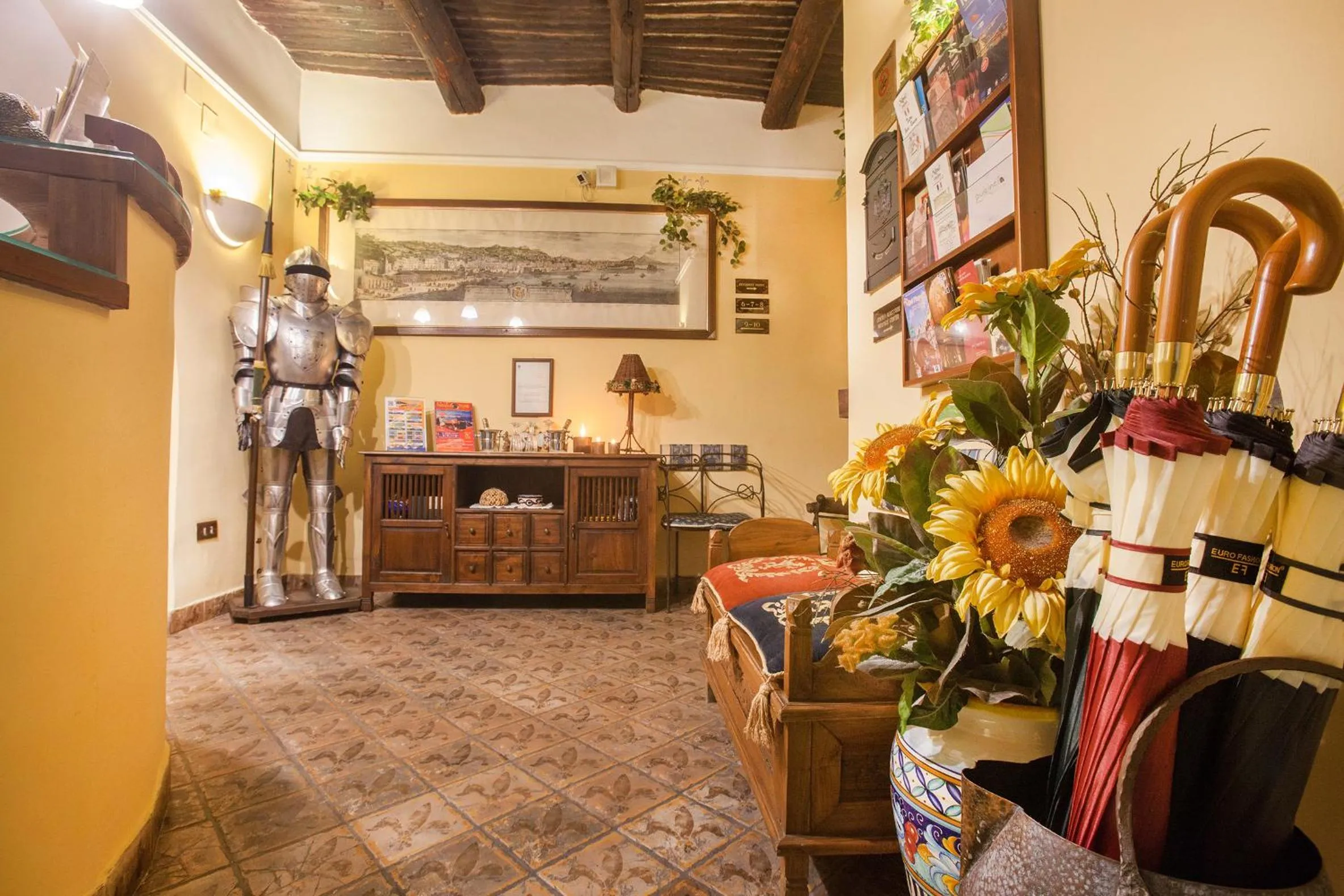Lobby or reception in B&B L'Alloggio Dei Vassalli