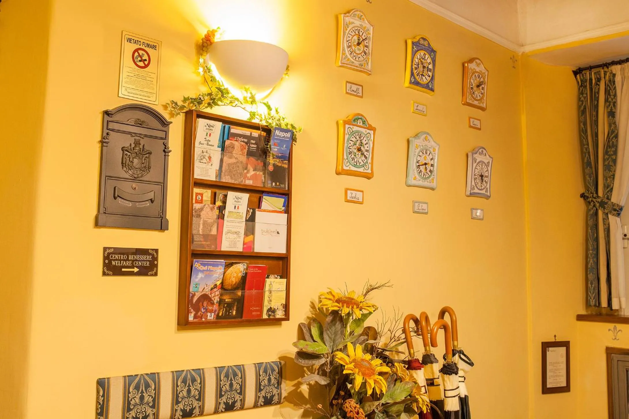 Lobby or reception in B&B L'Alloggio Dei Vassalli