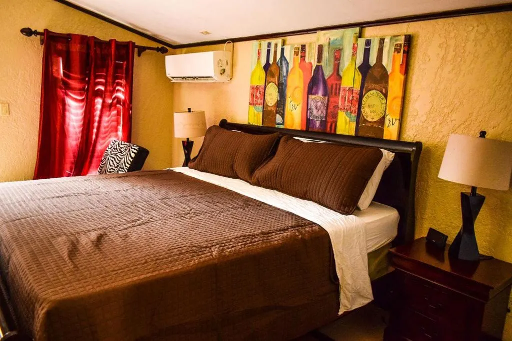 Bed in Brownstone Guesthouses