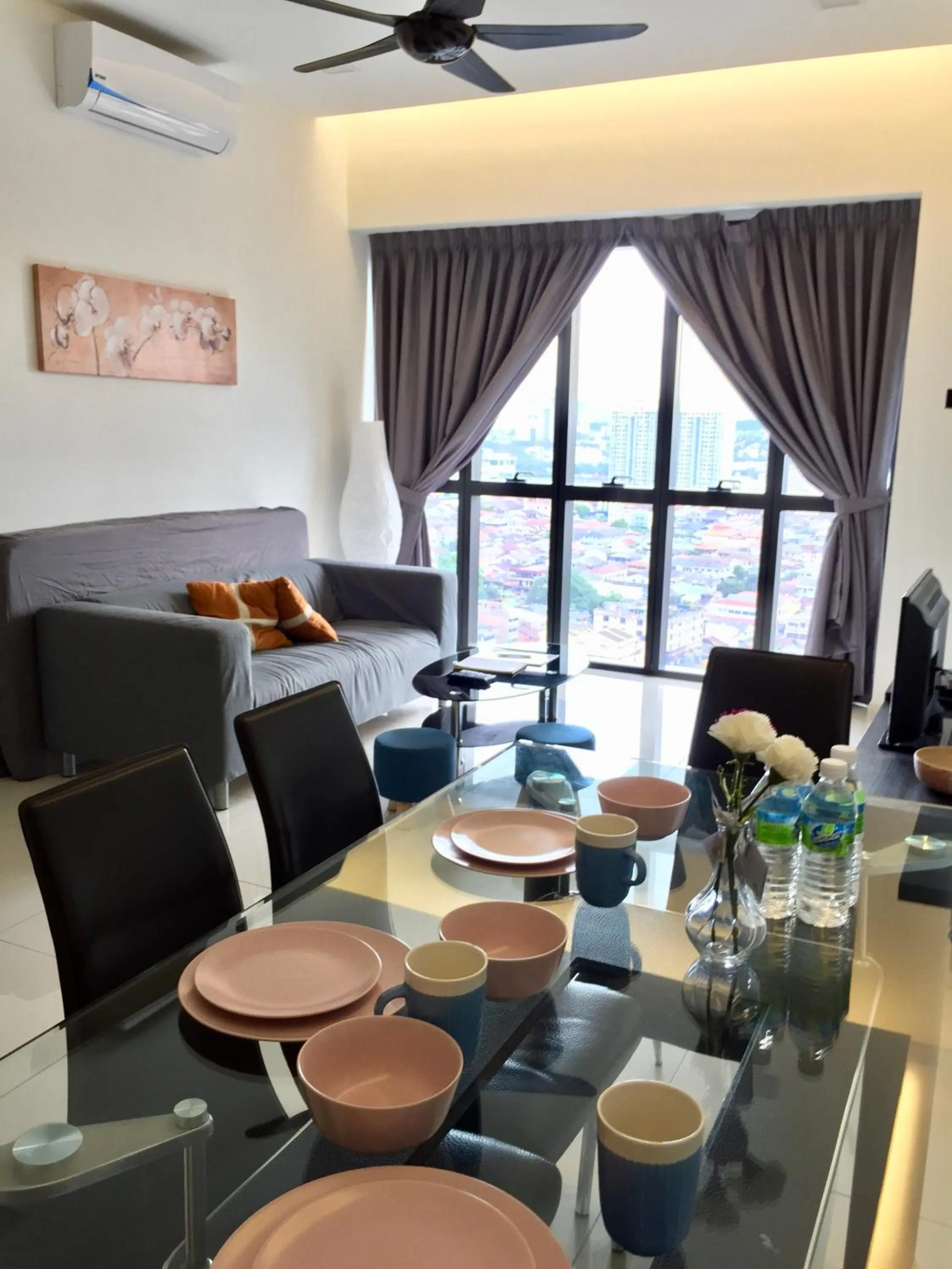 Living room in CoZy Suite @ PJ & Sunway(2 Bedroom)
