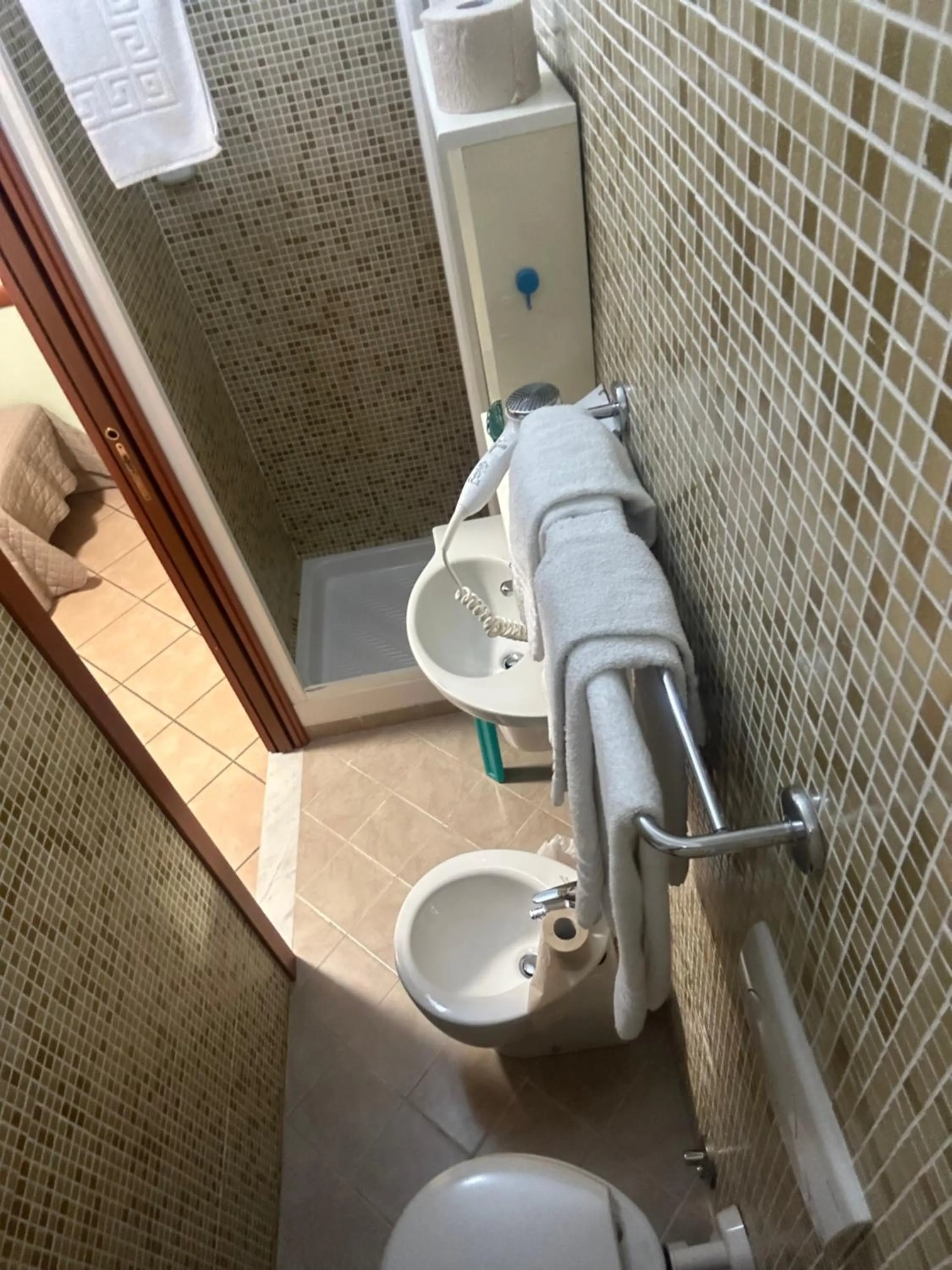 Bathroom in Hotel Svizzera