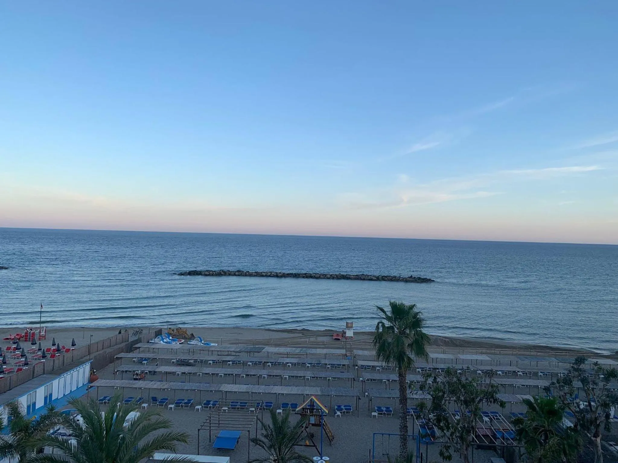 Beach in Hotel Svizzera