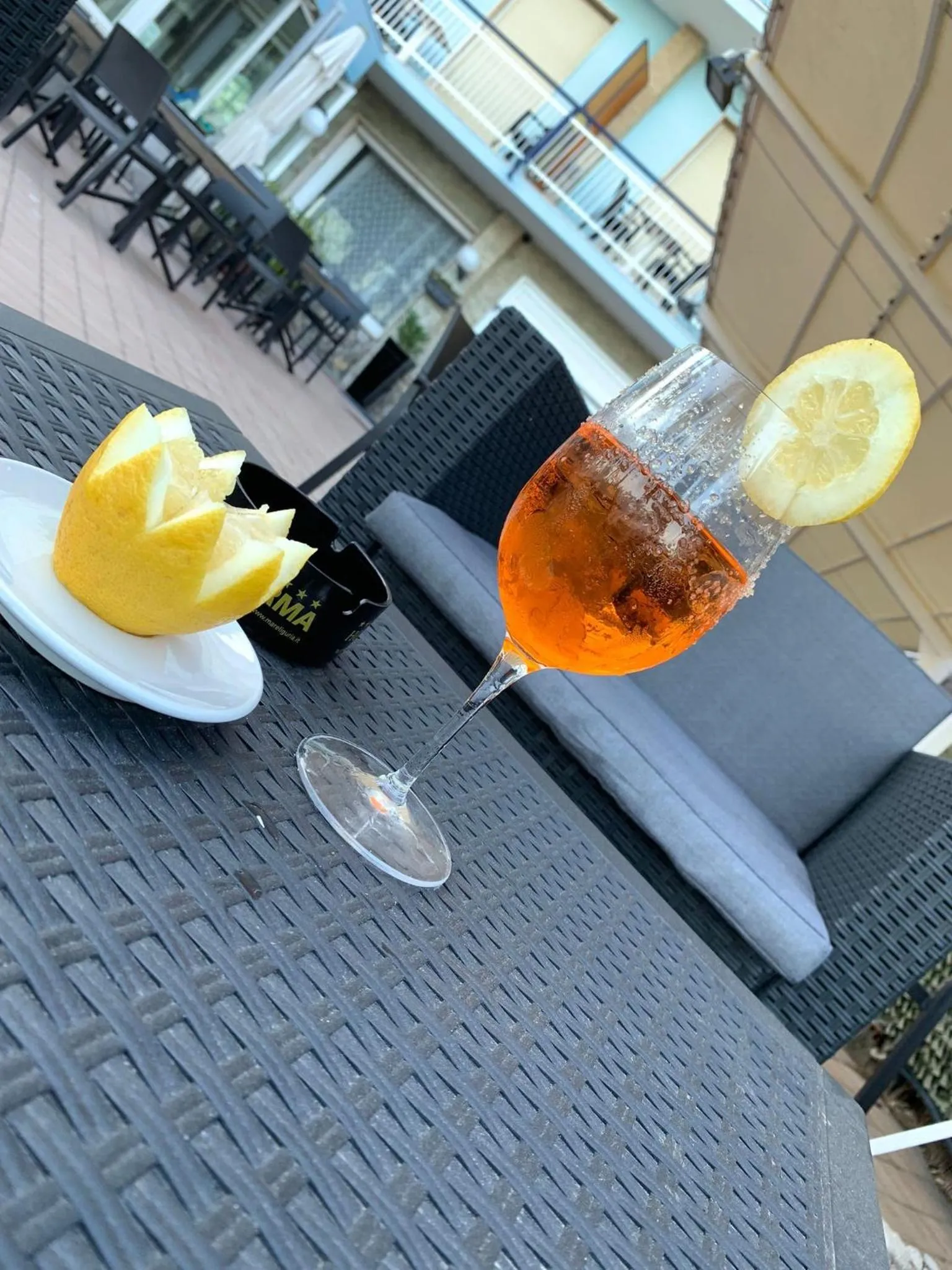 Food and drinks in Hotel Svizzera