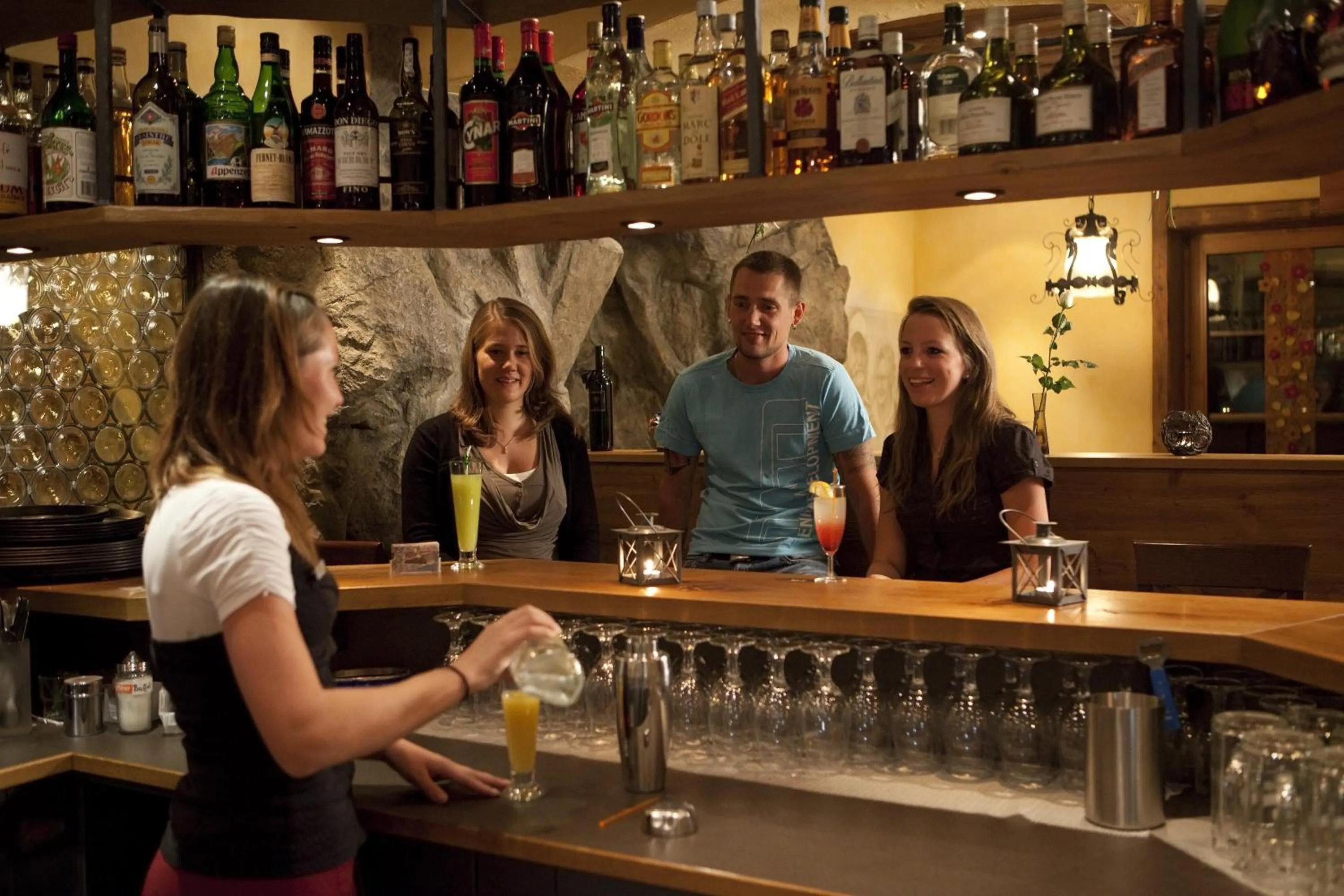 Lounge or bar in Silvana Mountain Hotel