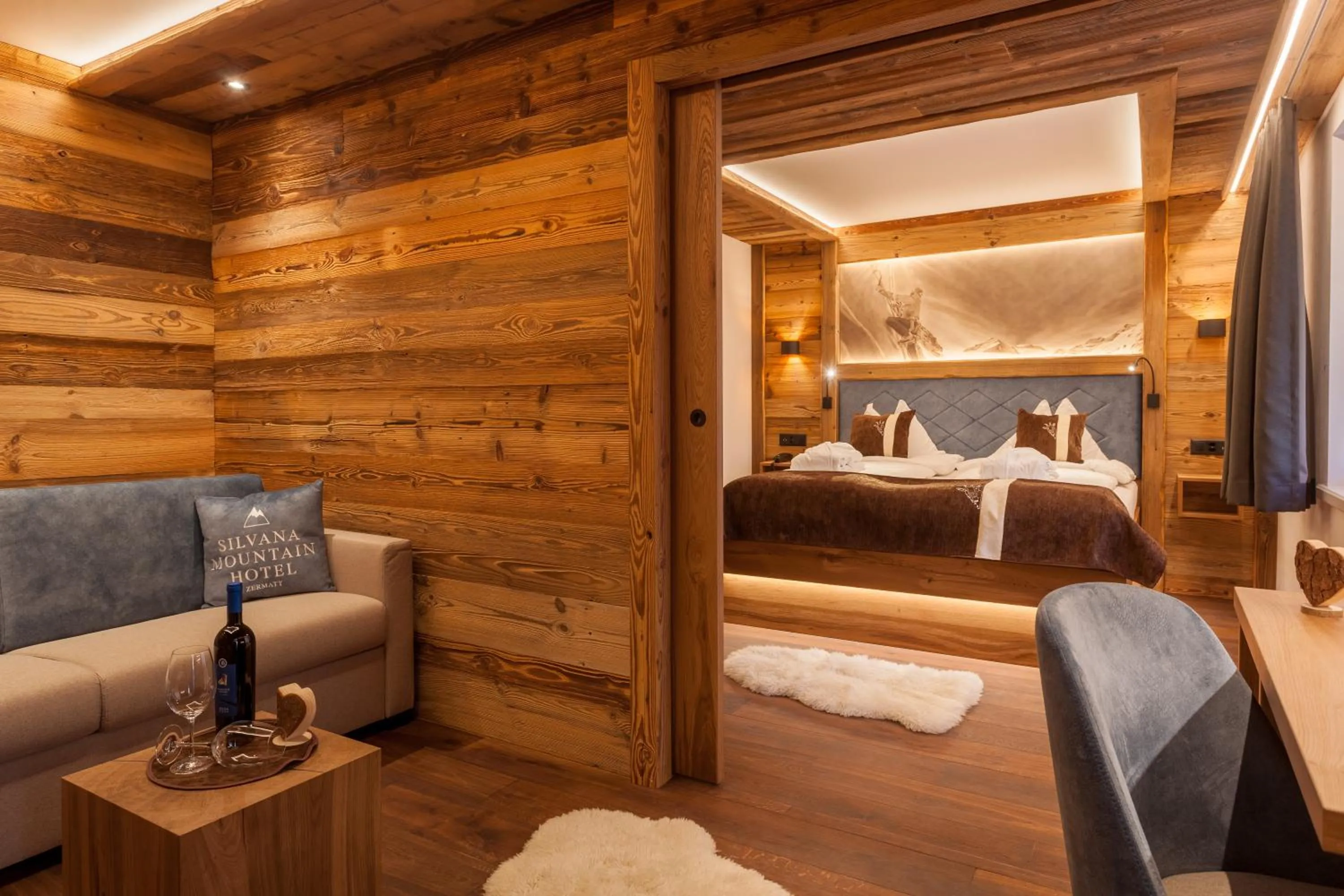 Photo of the whole room, Bed in Silvana Mountain Hotel