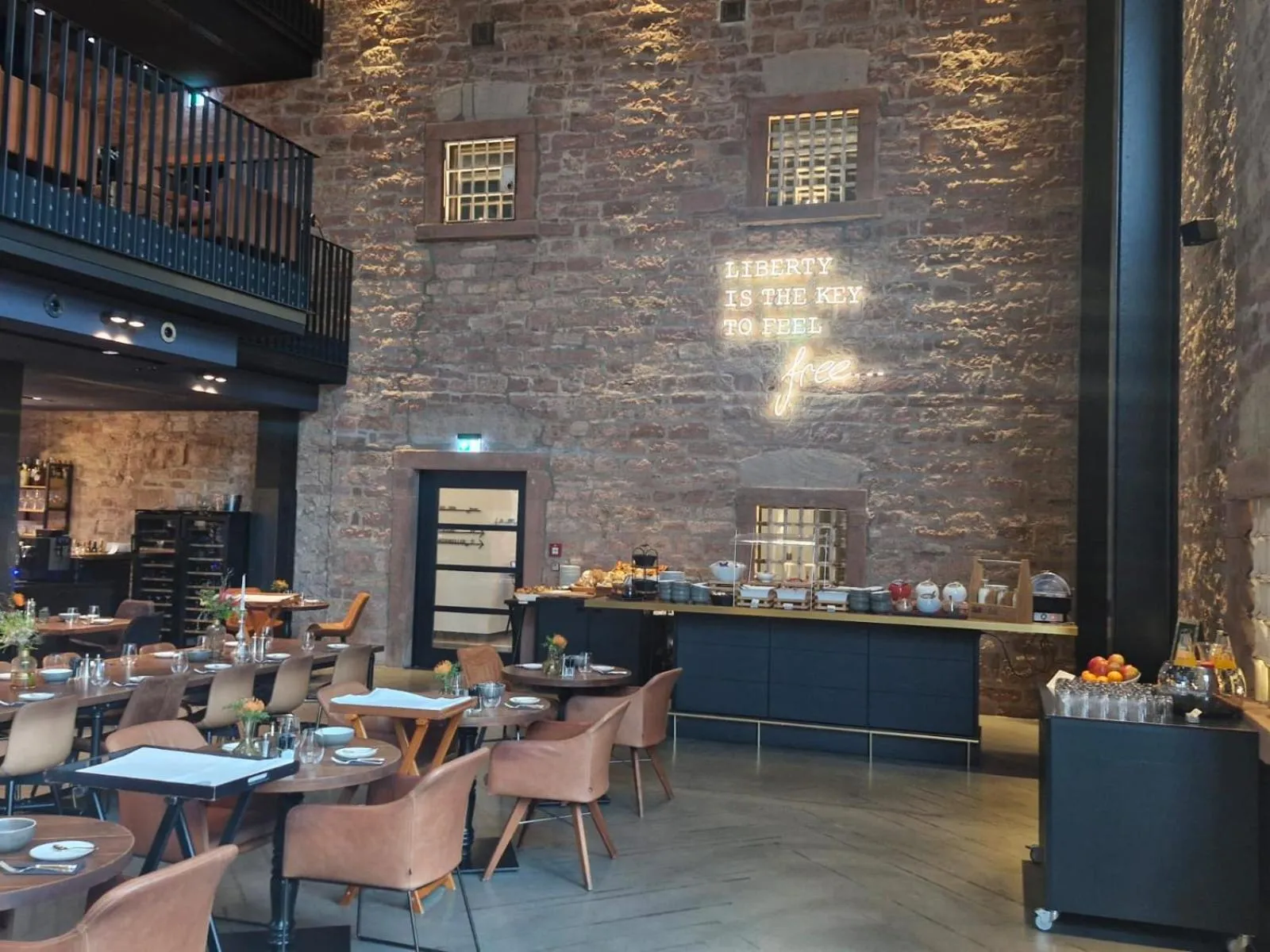 Food and drinks in Hotel Liberty Offenburg