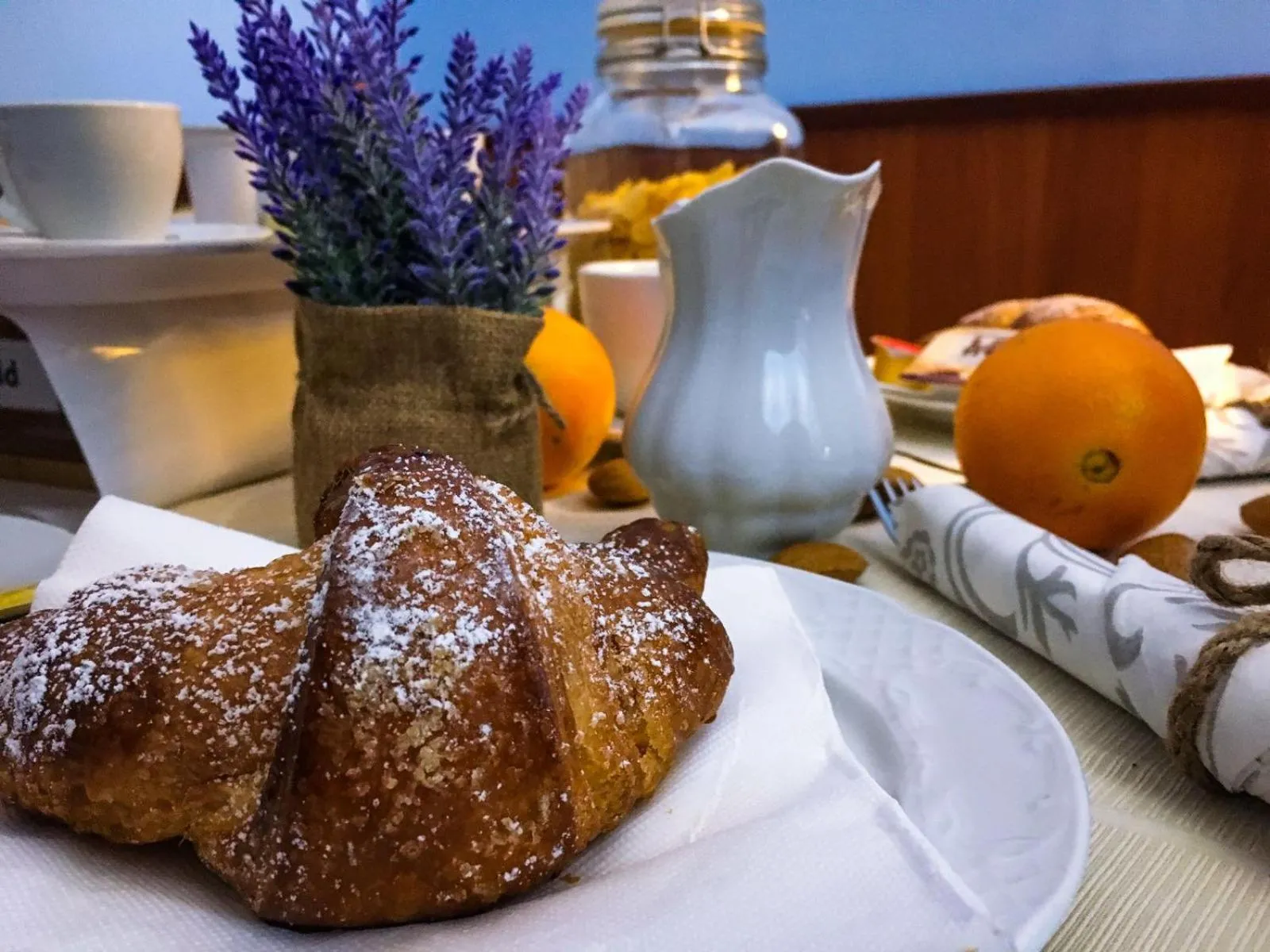 Food close-up in Hotel Malaga