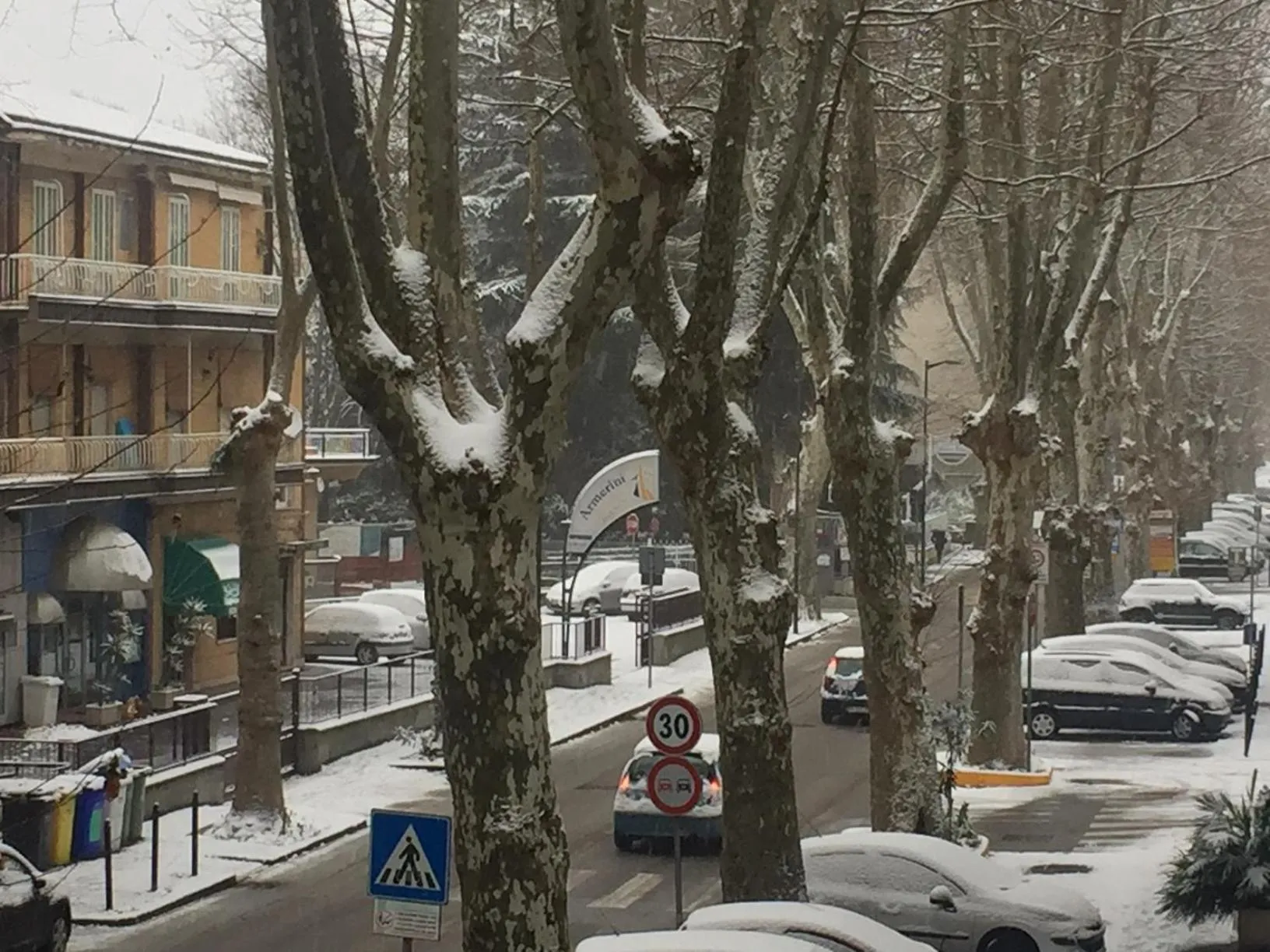 City view in Hotel Malaga