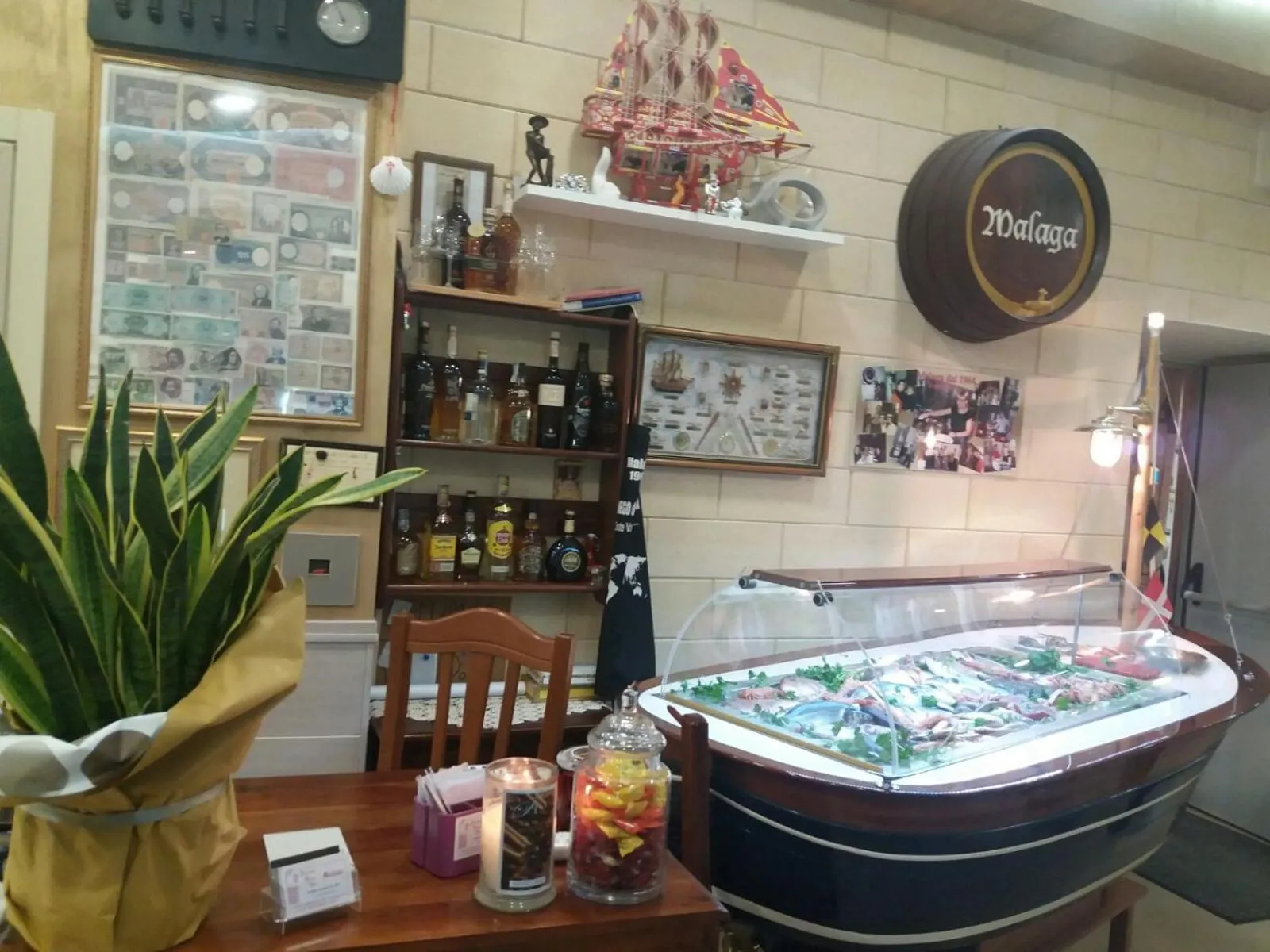 Food close-up in Hotel Malaga