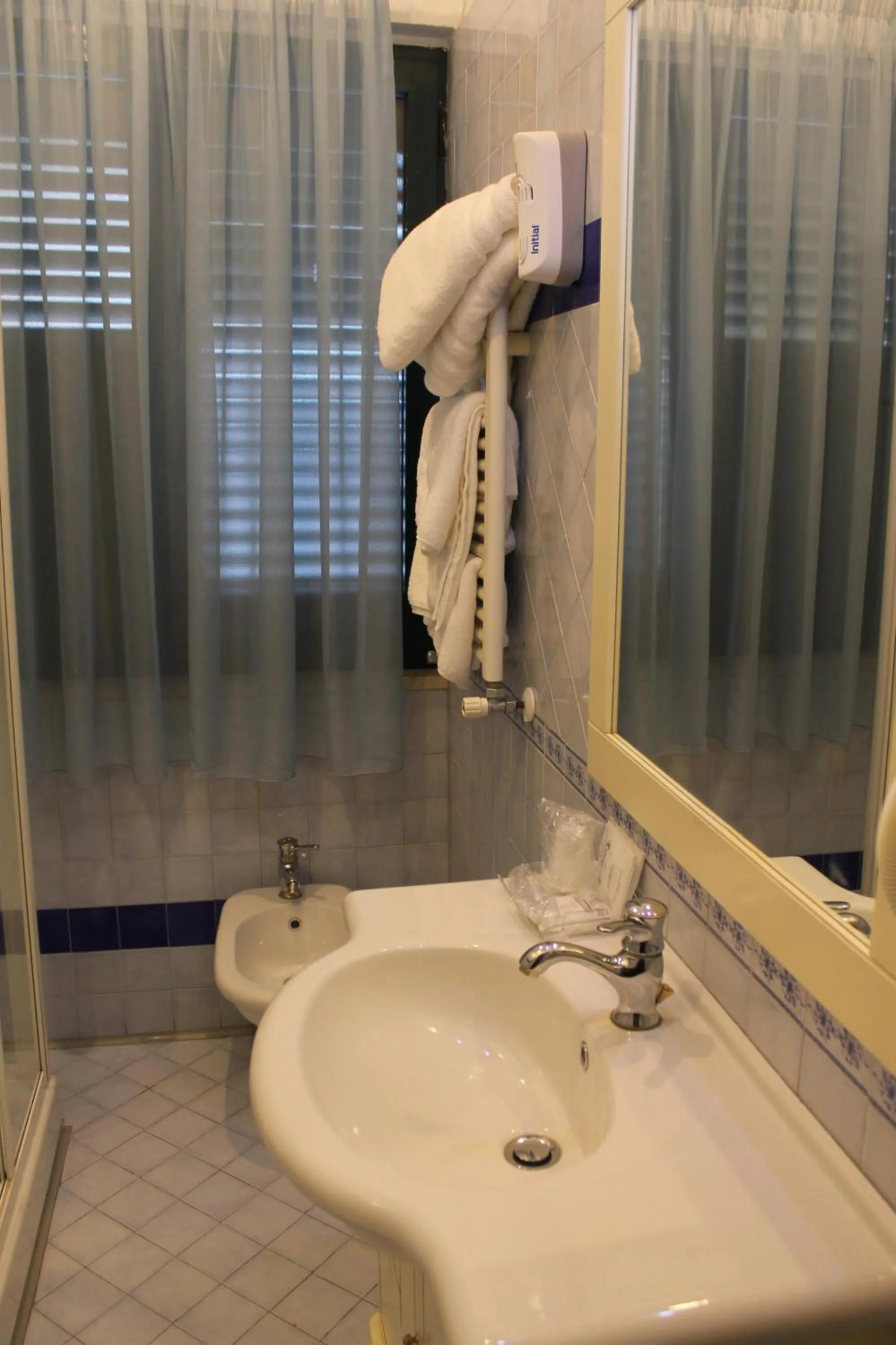 Bathroom in Hotel Malaga