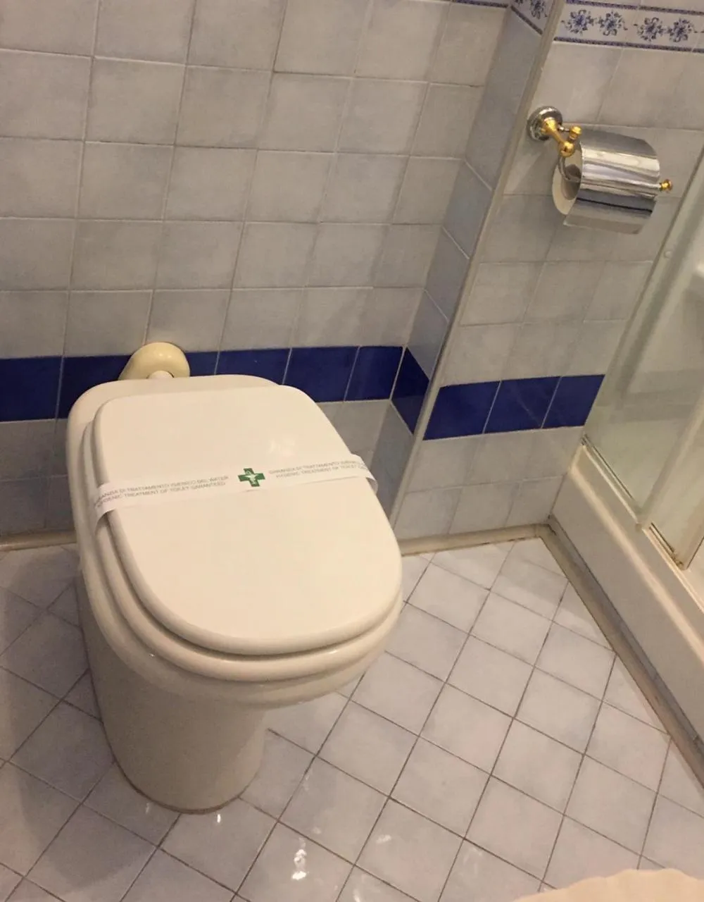 Toilet in Hotel Malaga