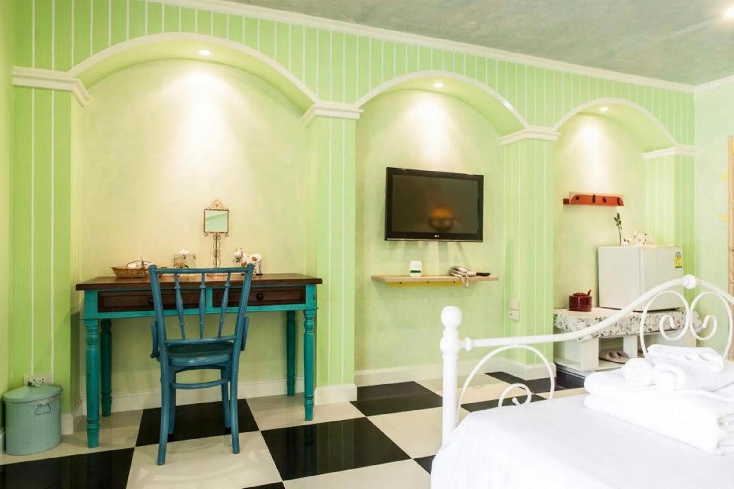 Bed in Baan Kung Kang De Pai