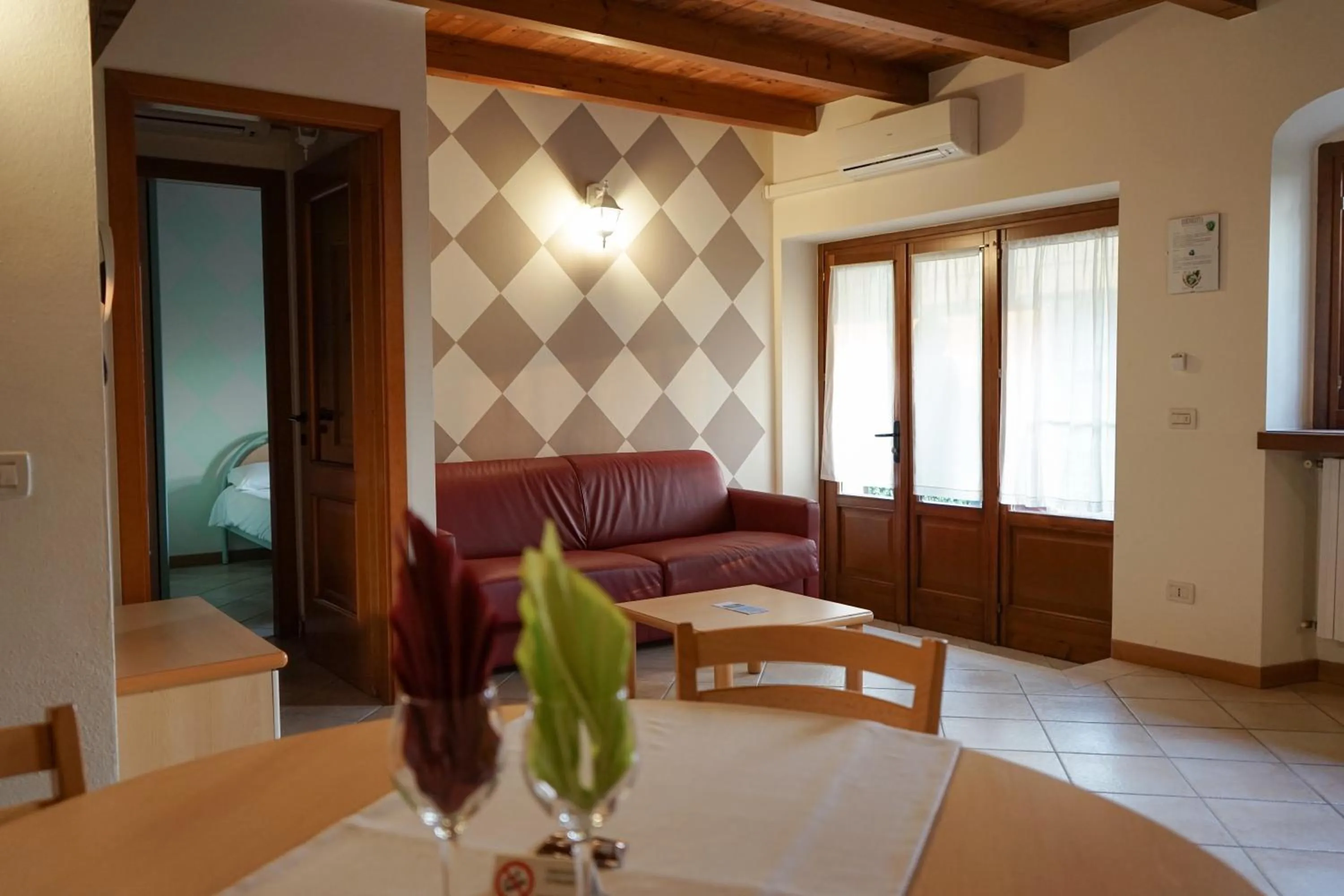 Living room in Bertoletta Village Apartments