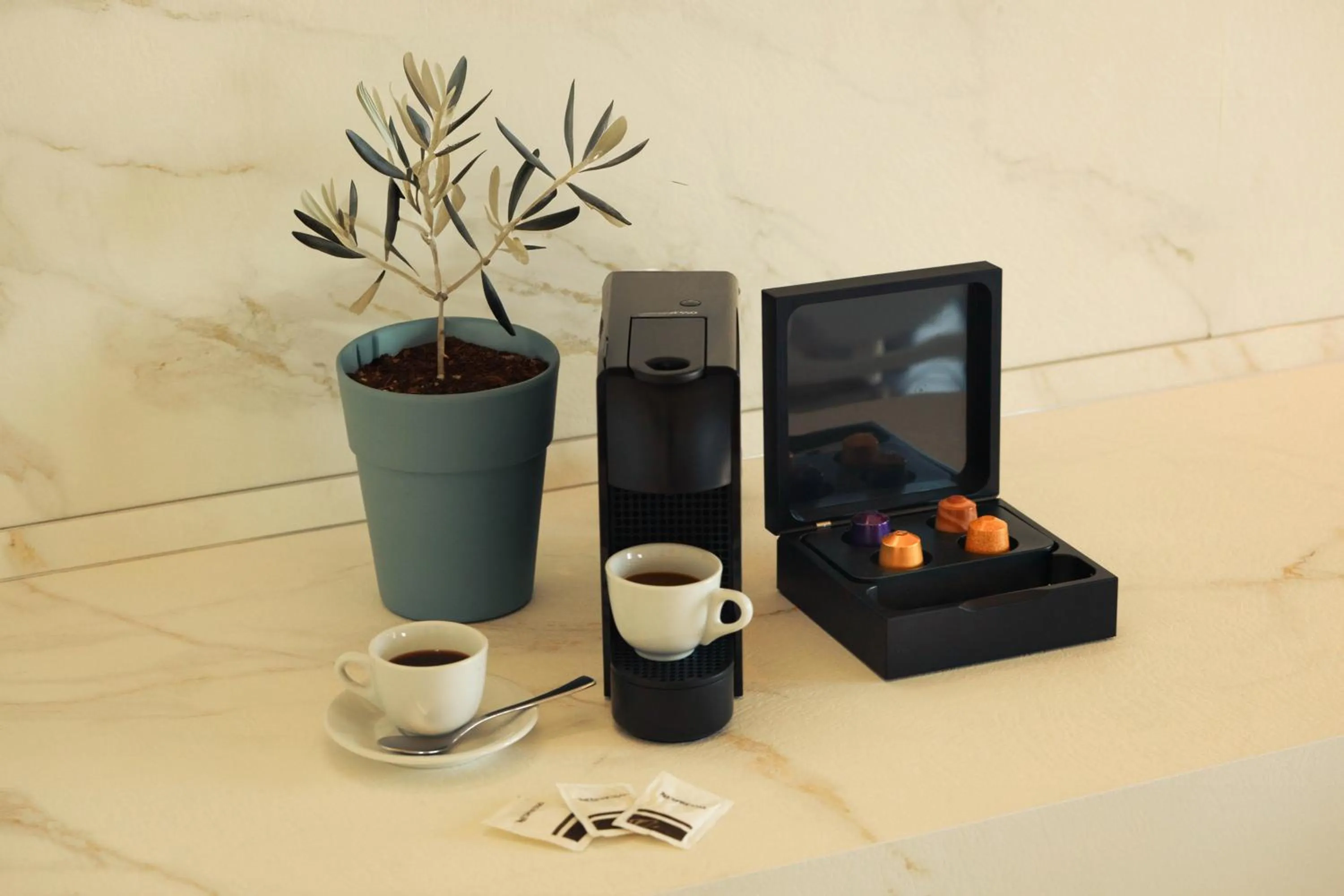 Coffee/tea facilities in Bertoletta Village Apartments