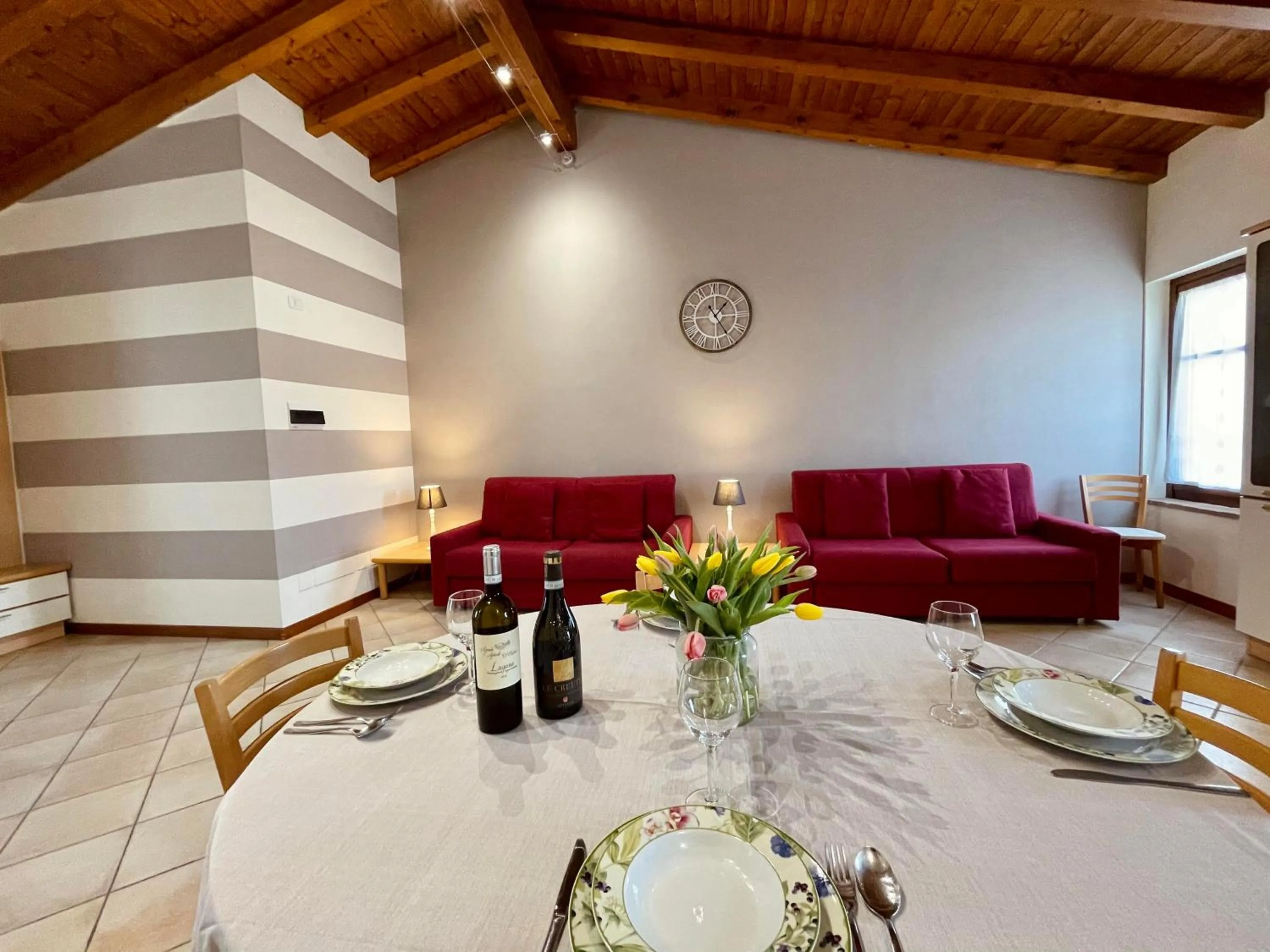 Living room in Bertoletta Village Apartments