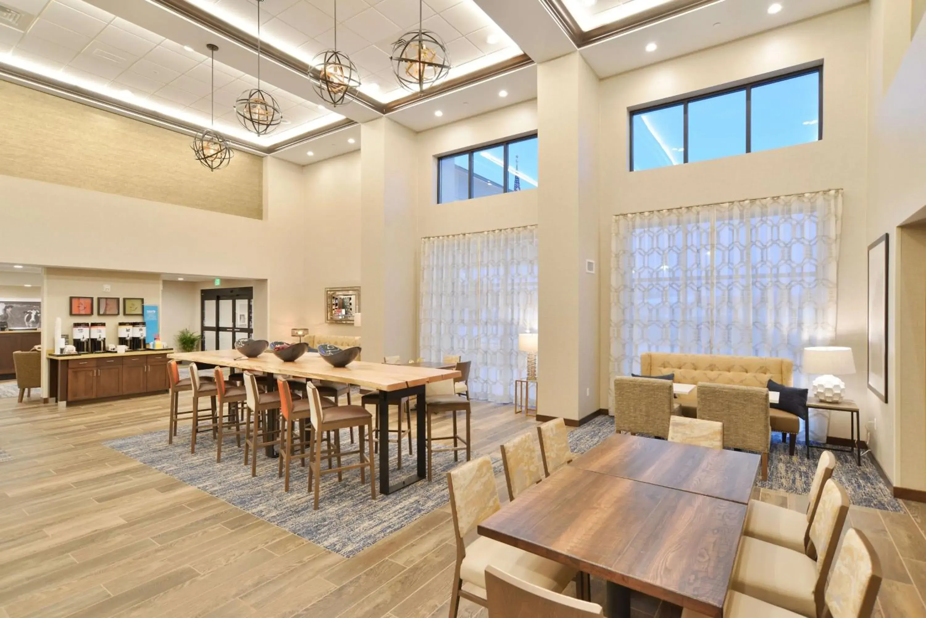 Lobby or reception in Hampton Inn & Suites Menomonie-UW Stout Lobby or reception in Hampton Inn & Suites Menomonie-UW Stout