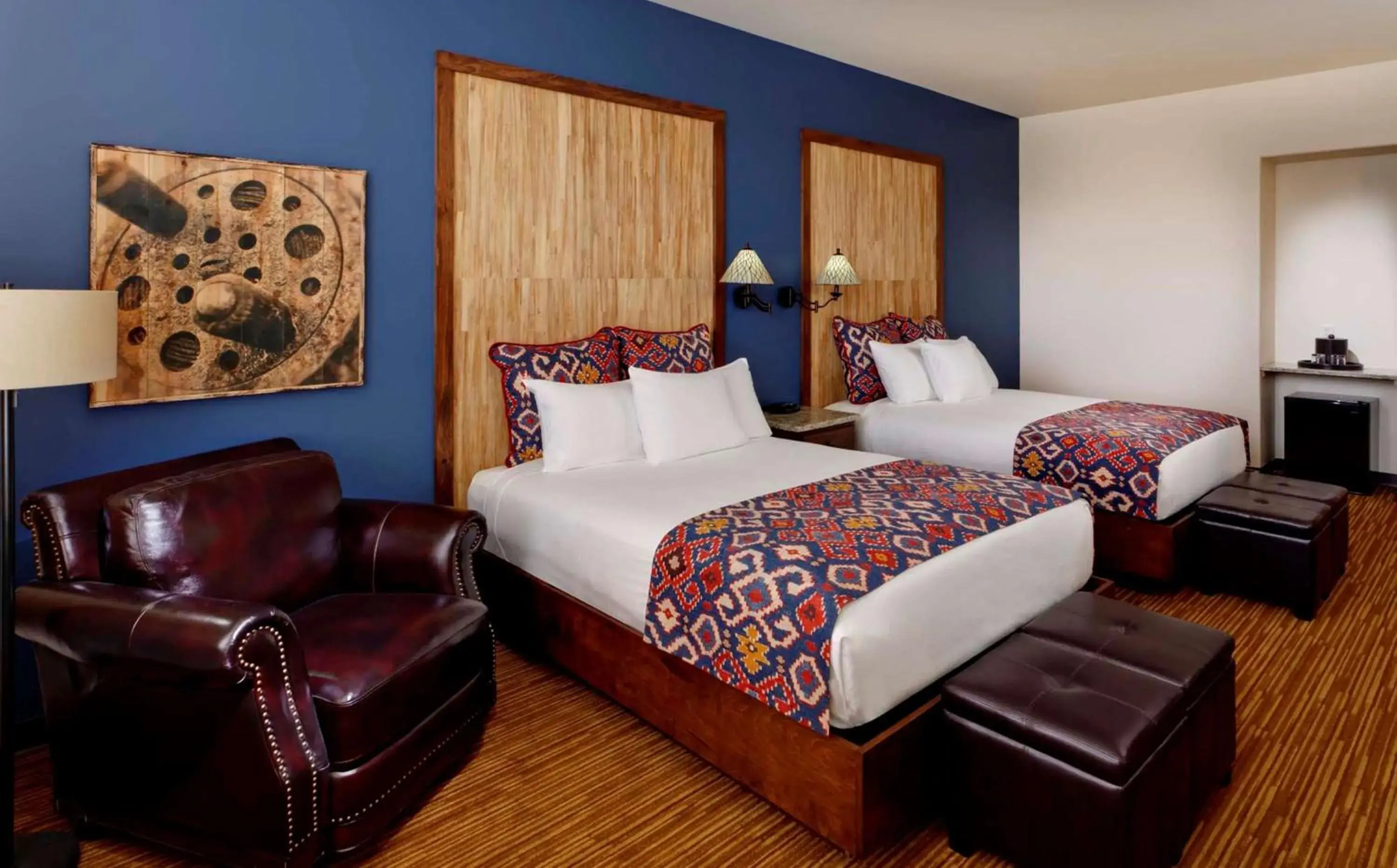 Bed in Tailwater Lodge Altmar, Tapestry Collection By Hilton Bed in Tailwater Lodge Altmar, Tapestry Collection By Hilton