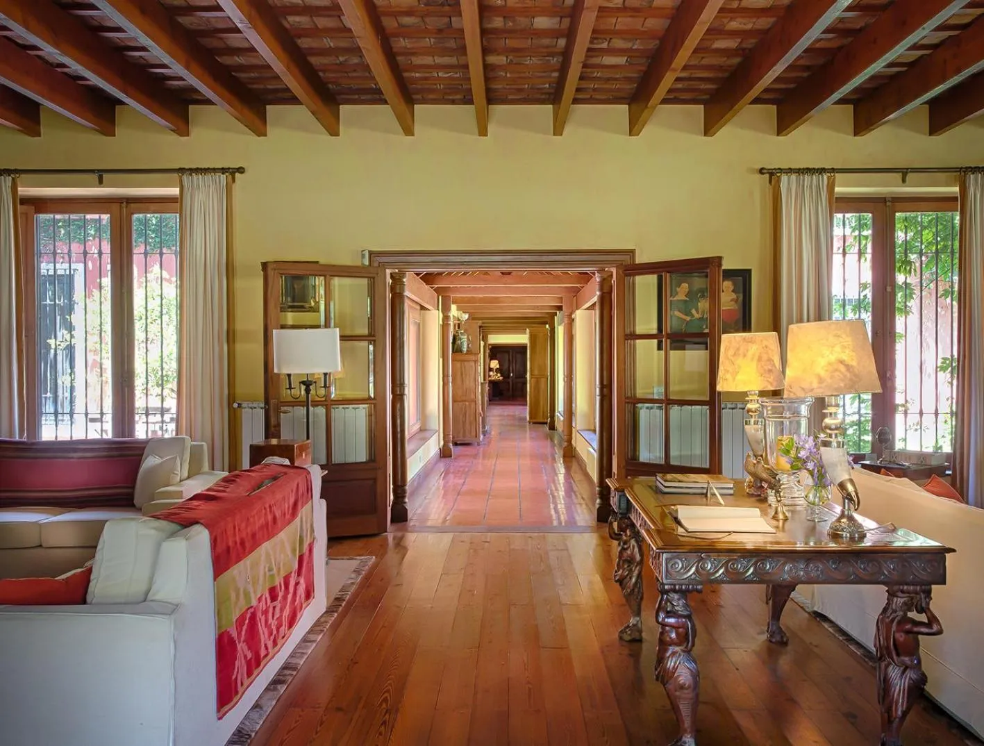 Decorative detail in Estancia La Bandada